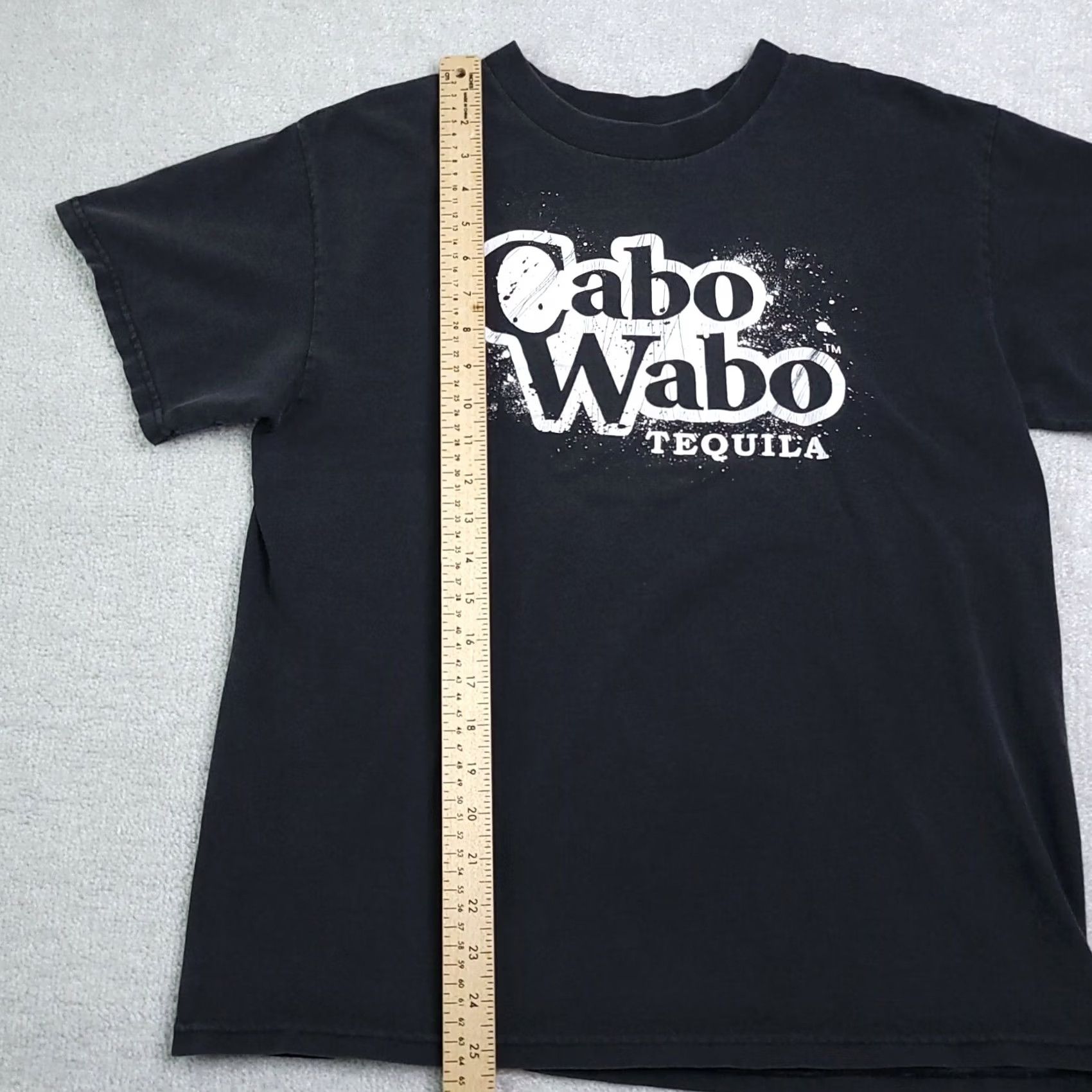 Vintage VINTAGE Tennessee River Cabo Wabo Tequila T Shirt Mens Medium Black Short Sleeve Mens Regular T-Shirt 90s Tequila Ballpark? Size US M / EU 48-50 / 2 - 6 Thumbnail