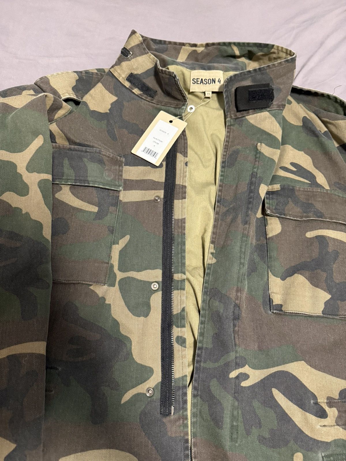 Yeezy yeezy season 4 m65 Camo Military Parka jacket Size US M / EU 48-50 / 2 - 2 Thumbnail