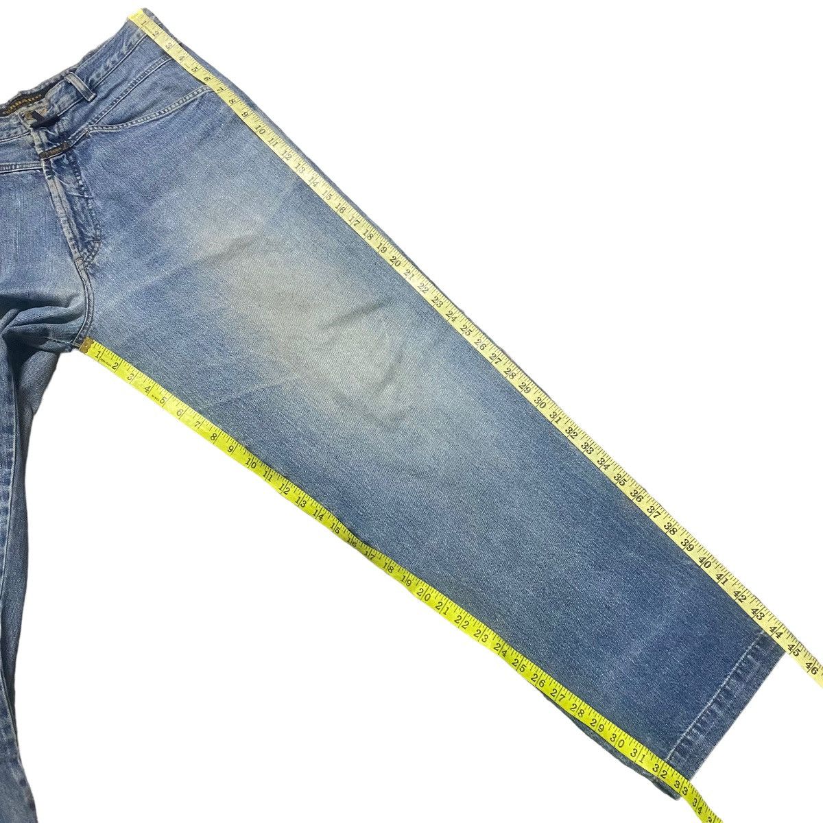Marithe + Francois Girbaud Vintage MFG Marithe Francois Girbaud Denim Baggy Pants Size US 34 / EU 50 - 18 Thumbnail