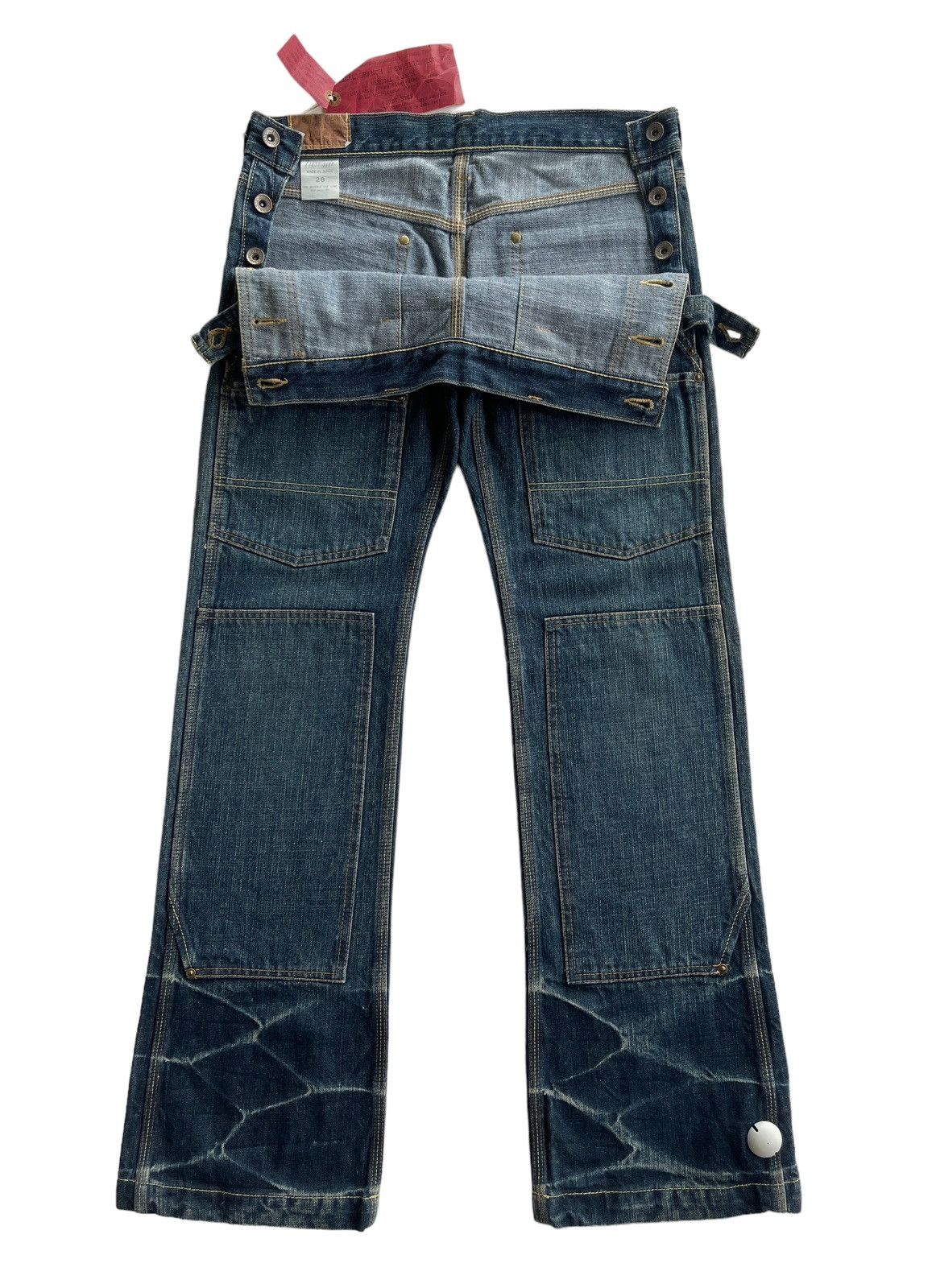 BRANCH DEPT❗️Double Waist Flare Multipocket Union Made Jeans