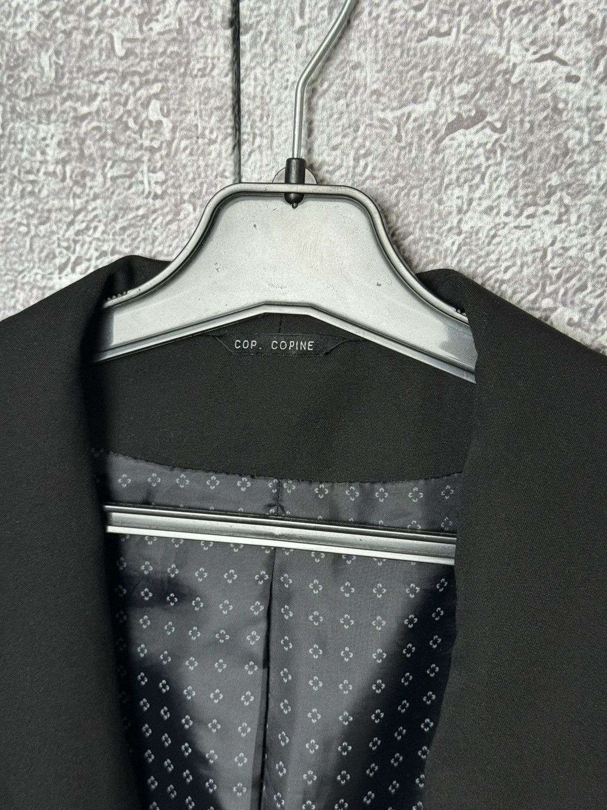Cop Copine COP COPINE Stratego Veste Black Cropped Blazer Jacket Size S / US 4 / IT 40 - 5 Thumbnail