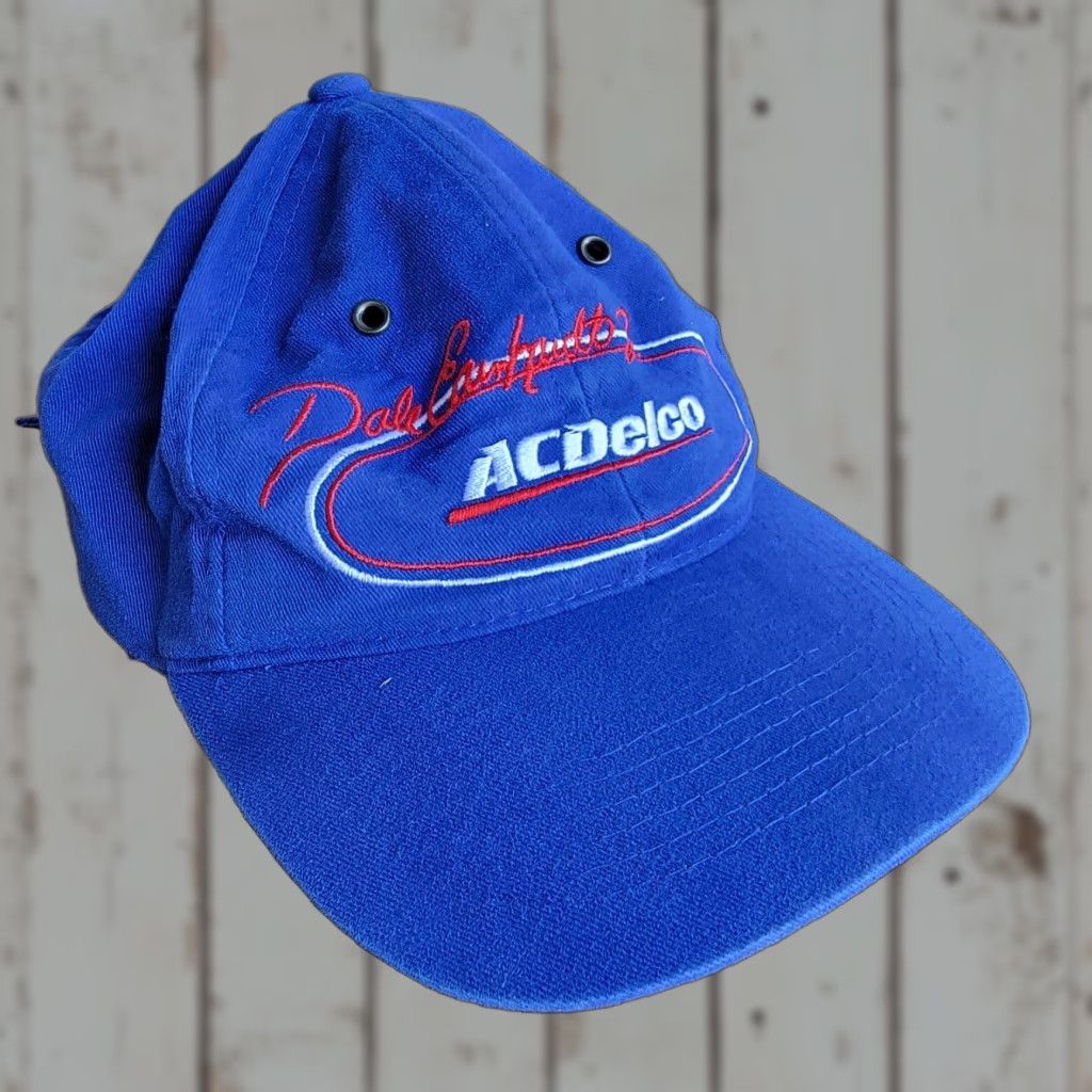 Chase Authentics Chase Authentics Dale Earnhardt Jr. Hat Cap Adult Adjustable Blue ACDelco NASCAR #3 Baseball Cap Mens Size ONE SIZE - 1 Thumbnail