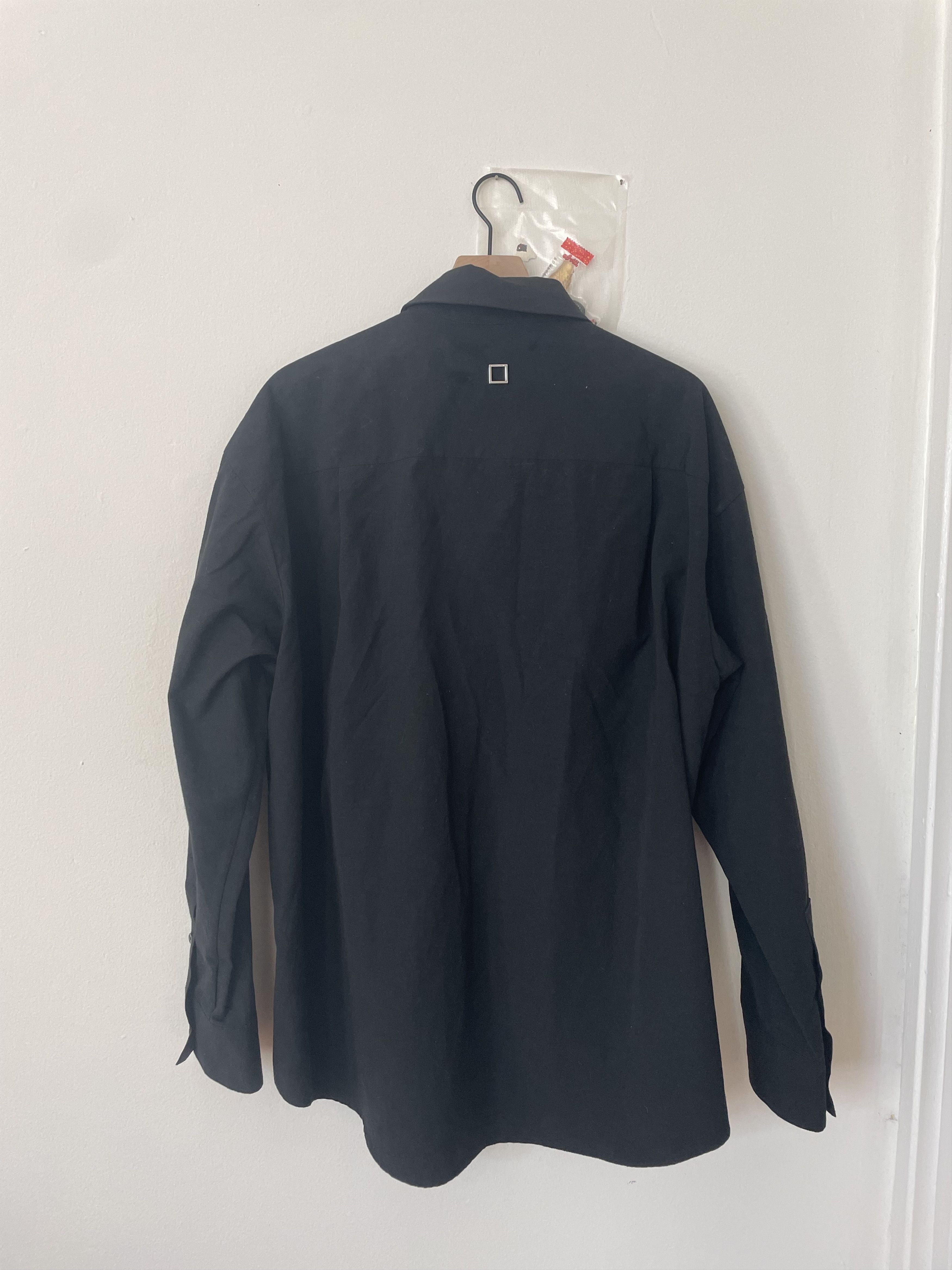Wooyoungmi Wooyoungmi Black Button Up NWT Size US M / EU 48-50 / 2 - 3 Thumbnail