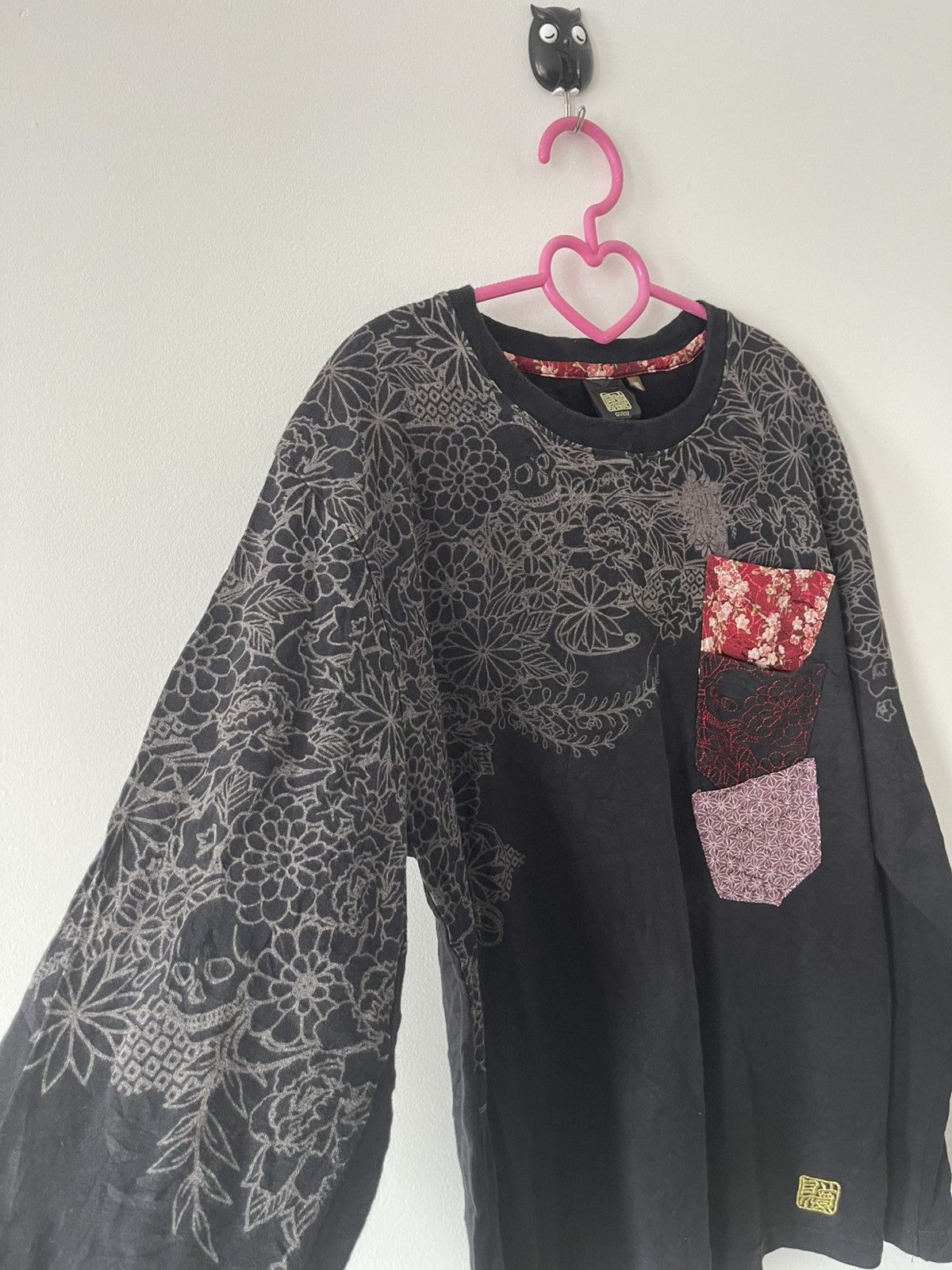 Japanese Brand Rare Vintage Sukajan Embroidered Multi Pockets Skull Design Size US M / EU 48-50 / 2 - 5 Thumbnail