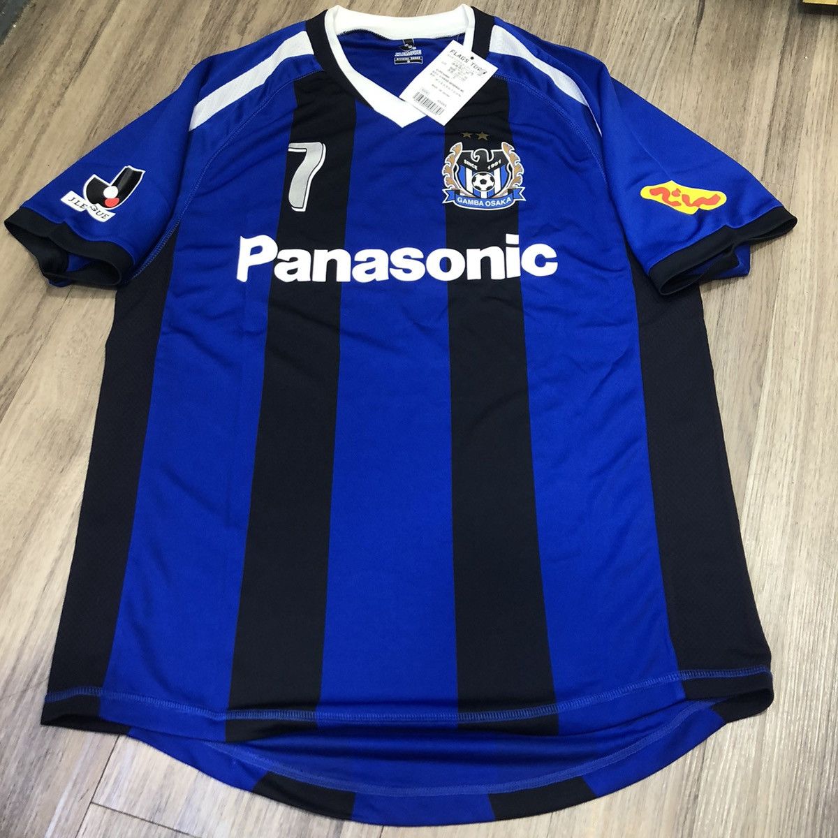 Japanese Brand Osaka Gamba 07/08 j.league home shirt #7 Endo Size US S / EU 44-46 / 1 - 1 Thumbnail