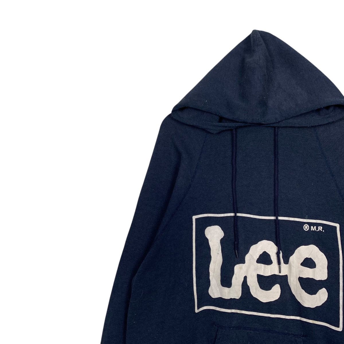 Lee Vintage Lee Big Logo Pullover Hoodie Made In USA Size US L / EU 52-54 / 3 - 6 Thumbnail