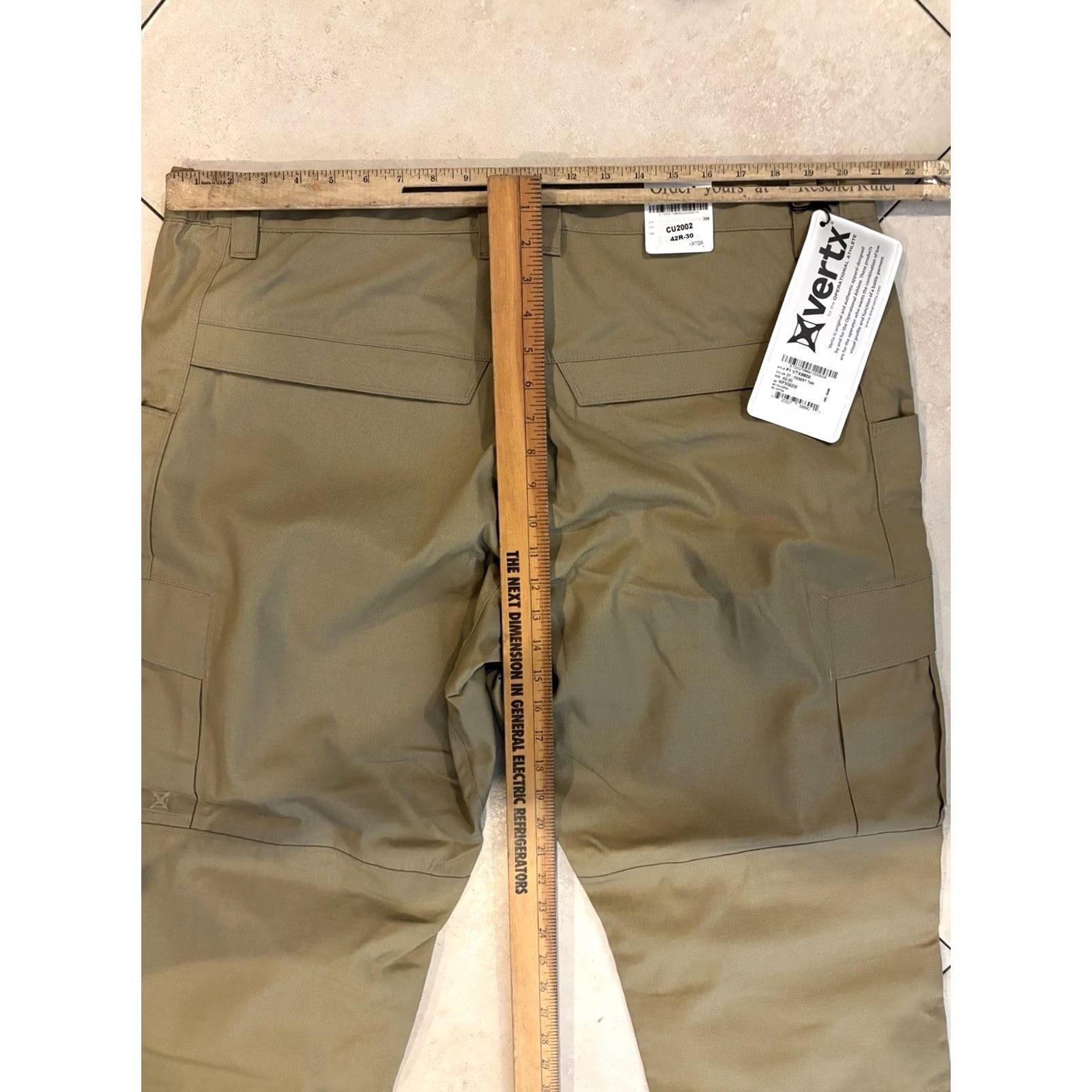 Vintage VINTAGE Vertx Phantom OPS Tactical Cargo Pant Men 42r 30 Ripstop Hiking Articulated Beige Mens Size US 42 / EU 58 - 7 Thumbnail