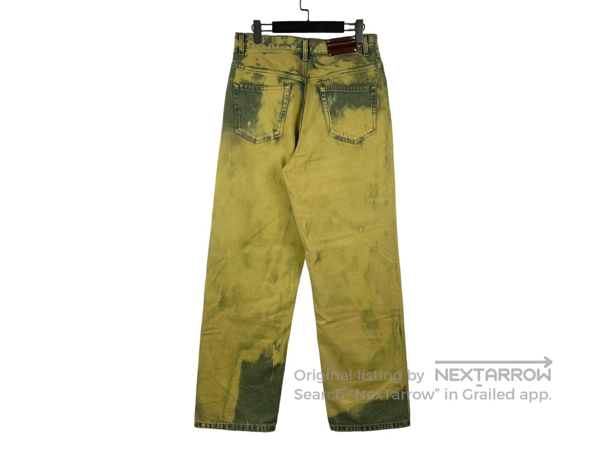 Dries Van Noten DRIES VAN NOTEN Tie-Dye Washed Denim Long Pants Size US 31 - 2 Thumbnail