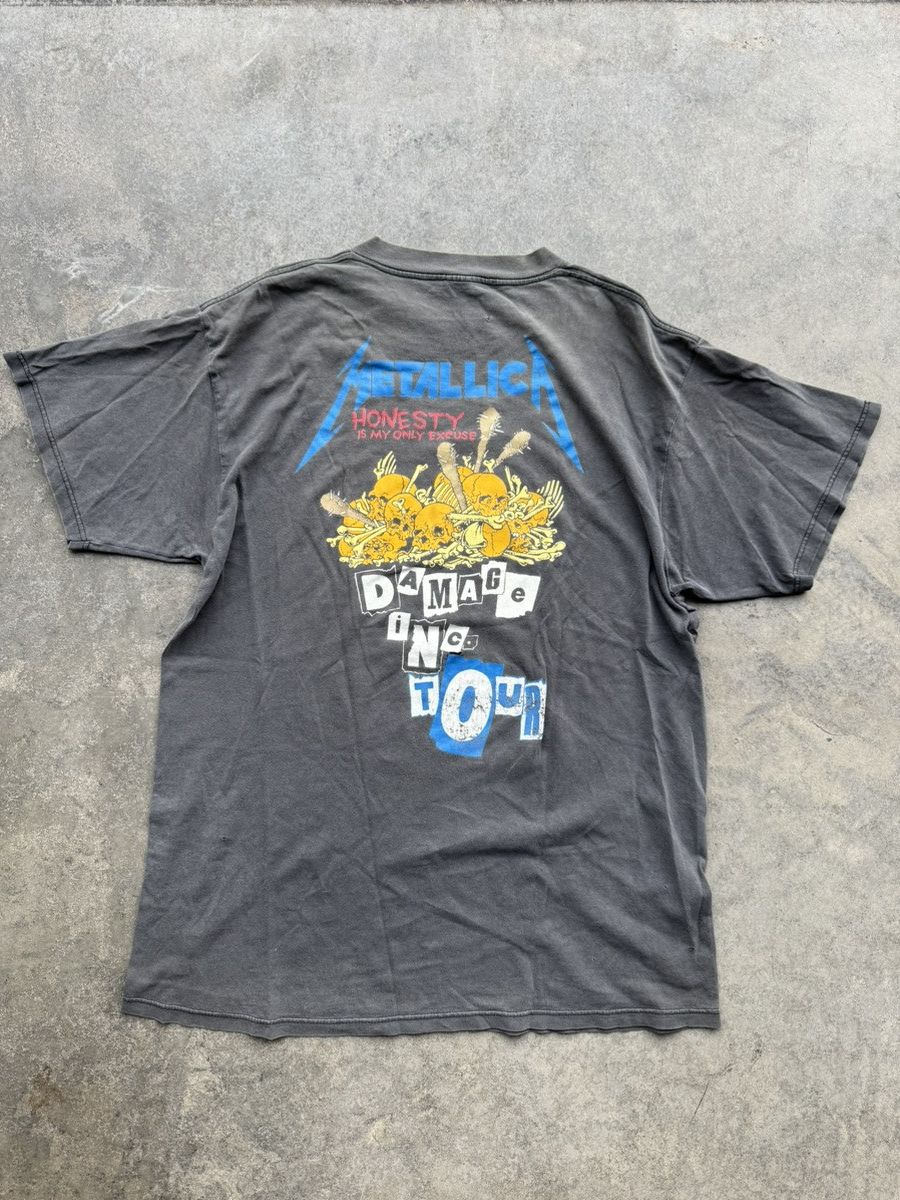 Band Tees × Metallica × Vintage Rare Vintage 1994 Metallica “Damage Inc.” Tour Tee Size US XL / EU 56 / 4 - 3 Thumbnail
