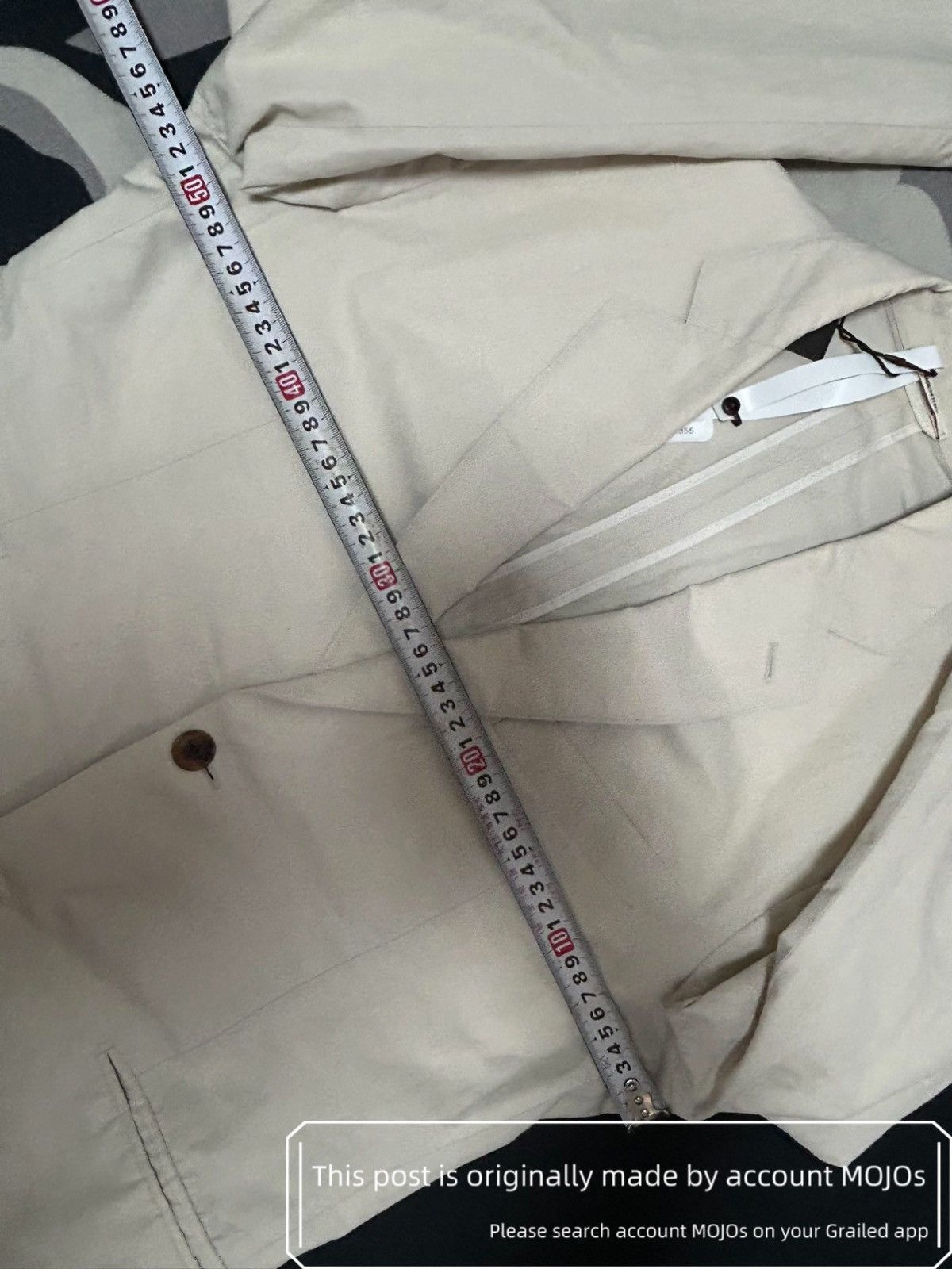 Hermes Sz 50 Hermes Linen White Blazer mojos1155 Size US M / EU 48-50 / 2 - 4 Thumbnail