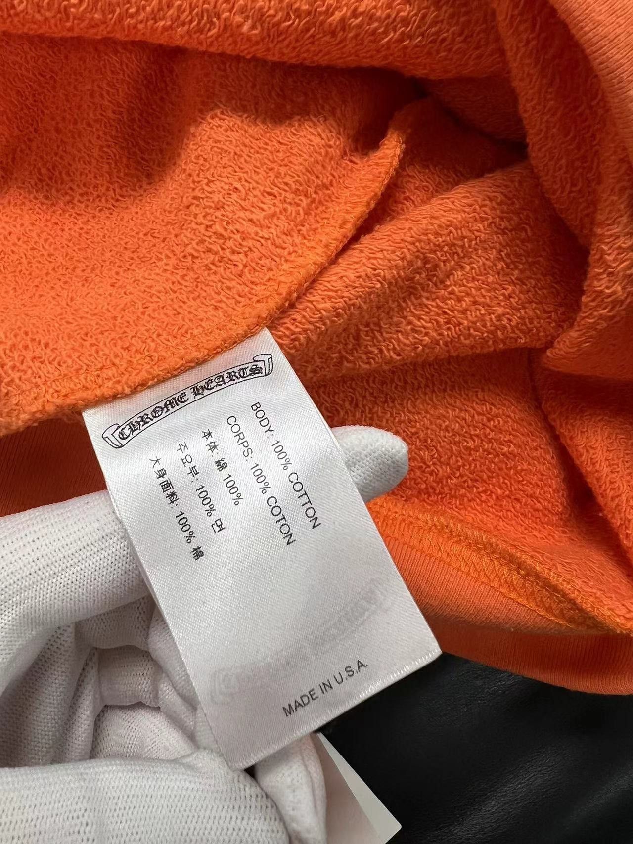 Chrome Hearts CHROME HEARTS Matty Boy Link & Build Hoodie ORANGE Size US L / EU 52-54 / 3 - 10 Thumbnail