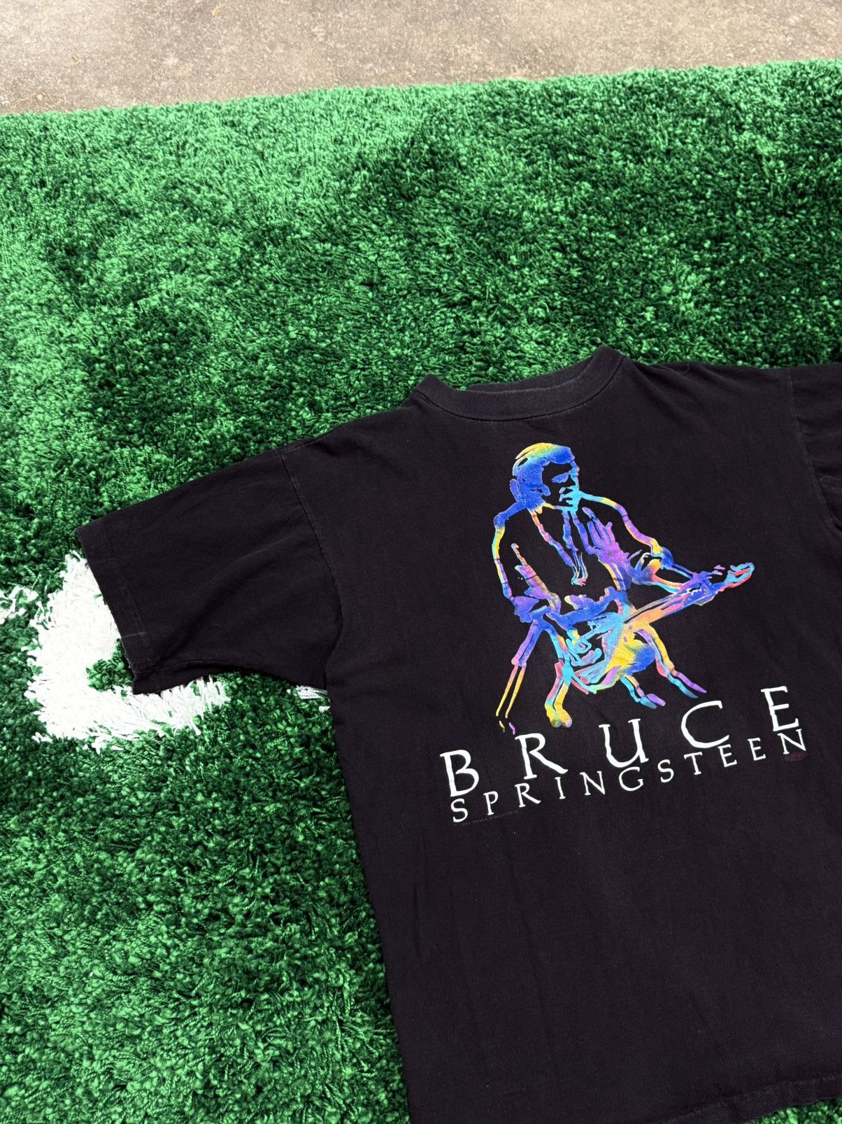 Vintage 1993 Vintage Bruce Springsteen World Tour Psychedelic XL Size US XL / EU 56 / 4 - 2 Thumbnail