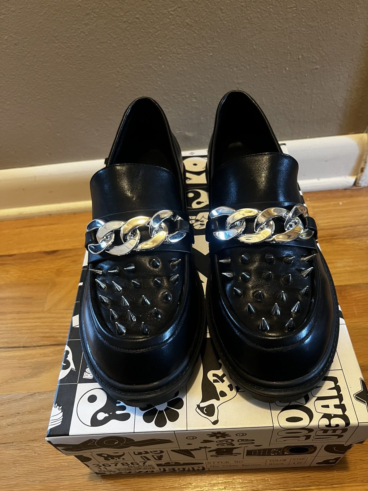 Other Koi “The Grave Warden” Black 100% Vegan Size US 11 / EU 44 - 1 Thumbnail