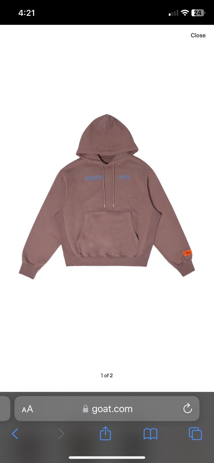 Heron Preston Heron Preston hoodie Size US S / EU 44-46 / 1 - 1 Thumbnail