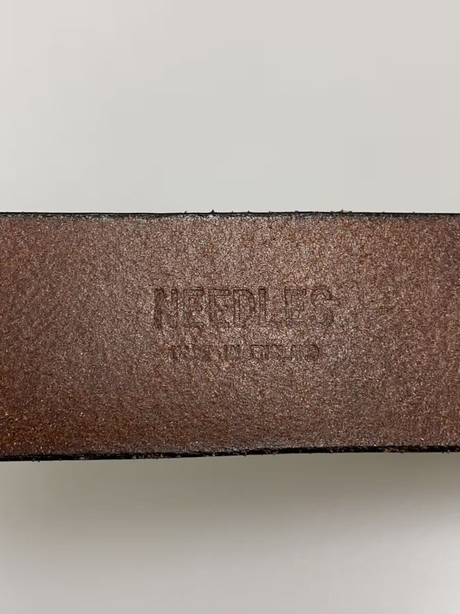 Needles Quick Release Buckle Leather Belt Size ONE SIZE - 5 Thumbnail
