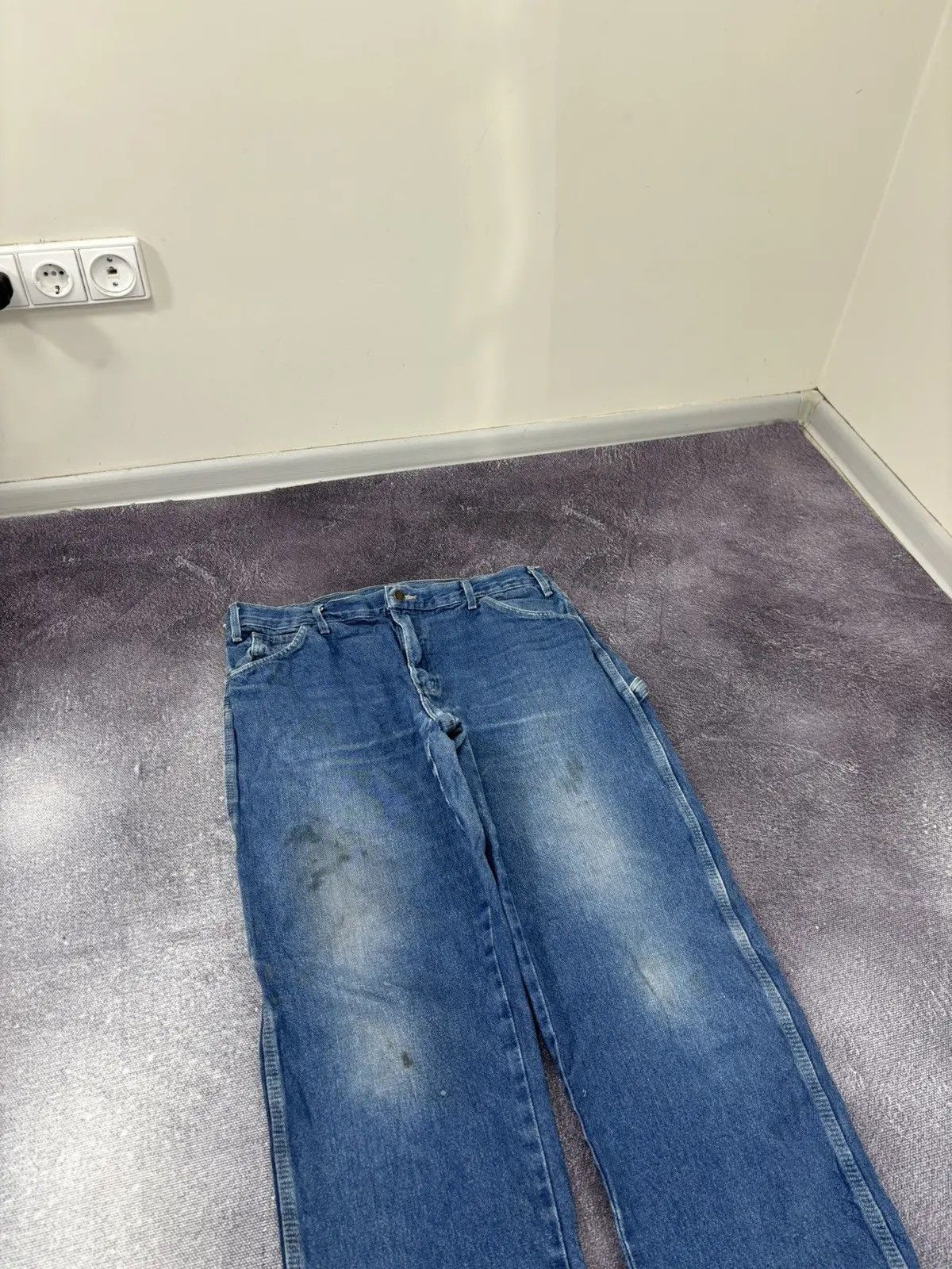 Dickies × Vintage Vintage Dickies Y2K Relaxed Fit USA Hype Blue Denim Jeans Size US 36 / EU 52 - 5 Thumbnail
