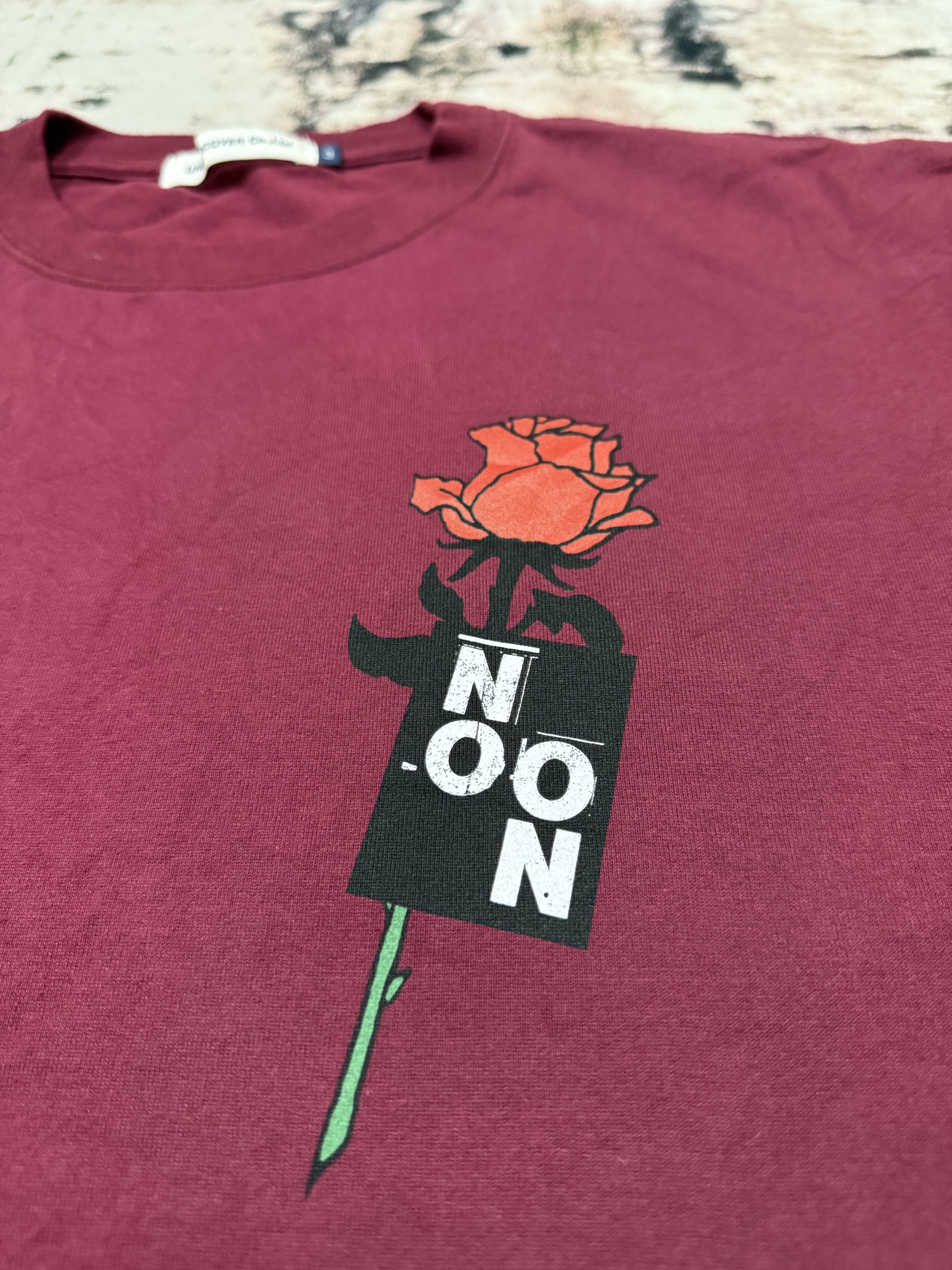 Japanese Brand × Undercover Undercover burgundy noon Tshirt Size US L / EU 52-54 / 3 - 5 Thumbnail