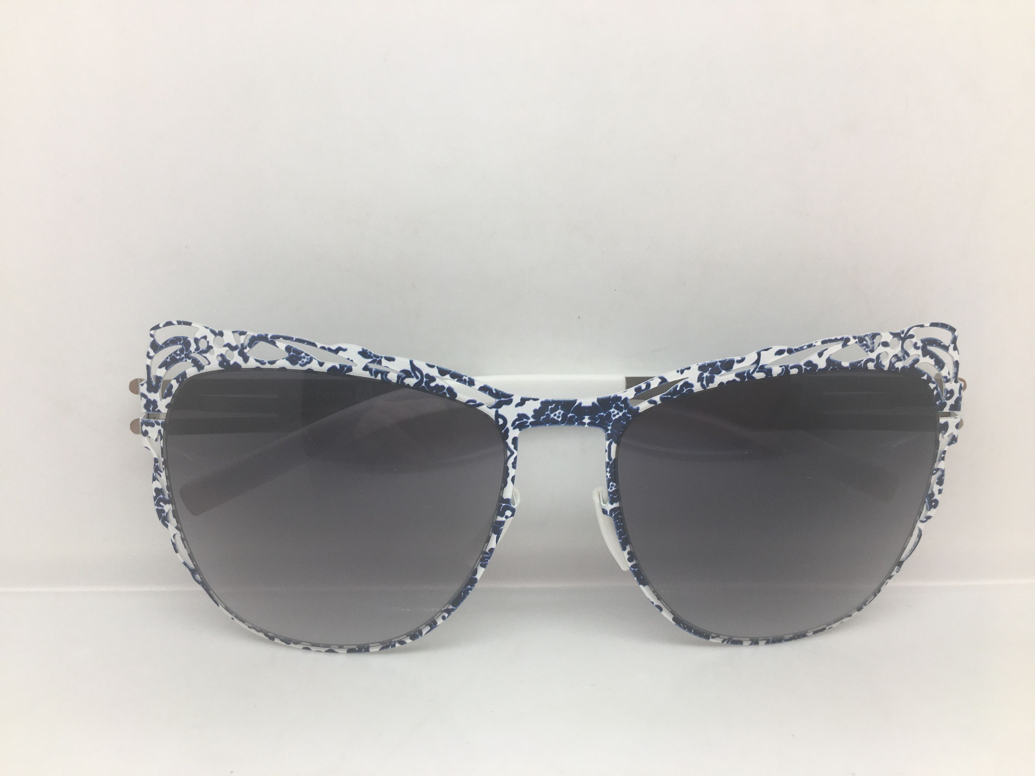 Other AC Berlin blue white porcelain Alloy Oversize Sunglasses Size ONE SIZE - 7 Thumbnail