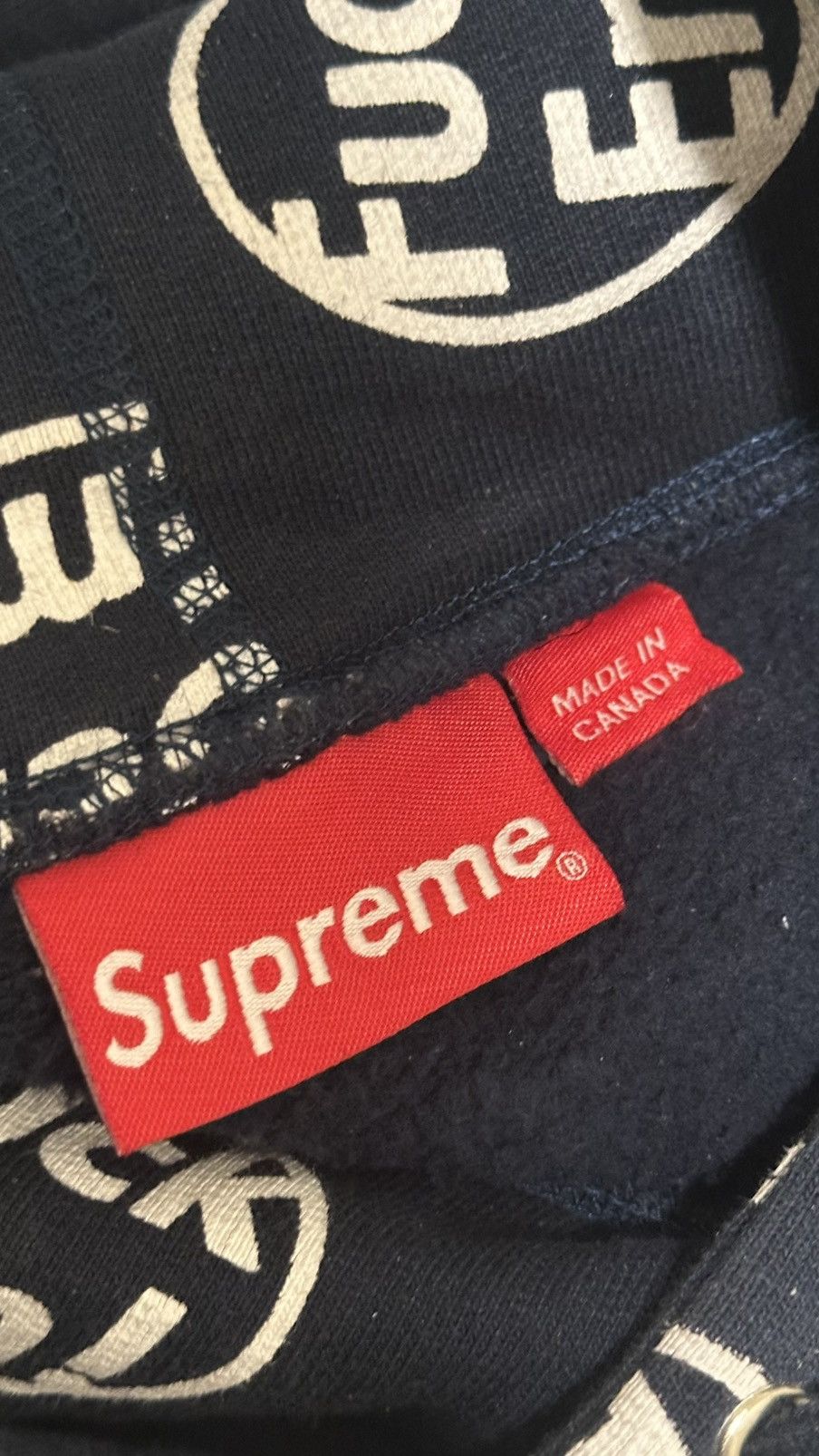 Supreme FW14 Supreme *uck Em! Navy size Medium Size US M / EU 48-50 / 2 - 4 Thumbnail