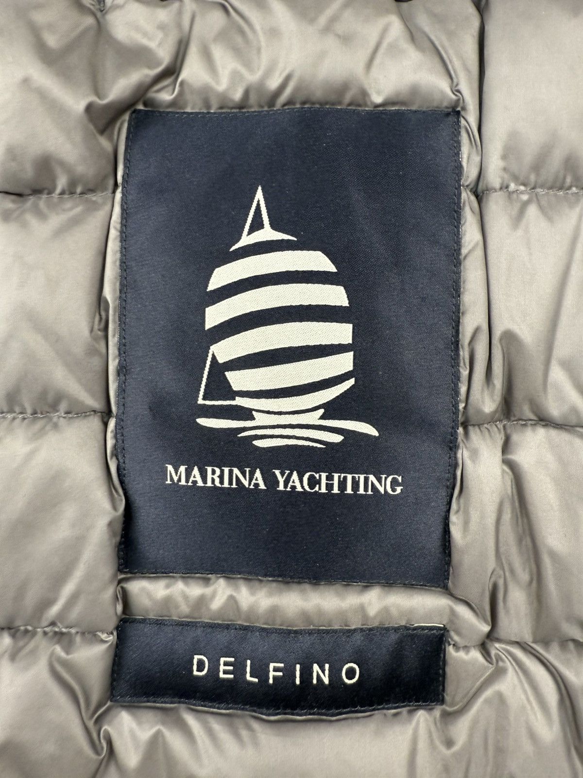 Other Marina Yachting Delfino Down Coat 50 – Hooded Wool & Puffer Size US M / EU 48-50 / 2 - 6 Thumbnail