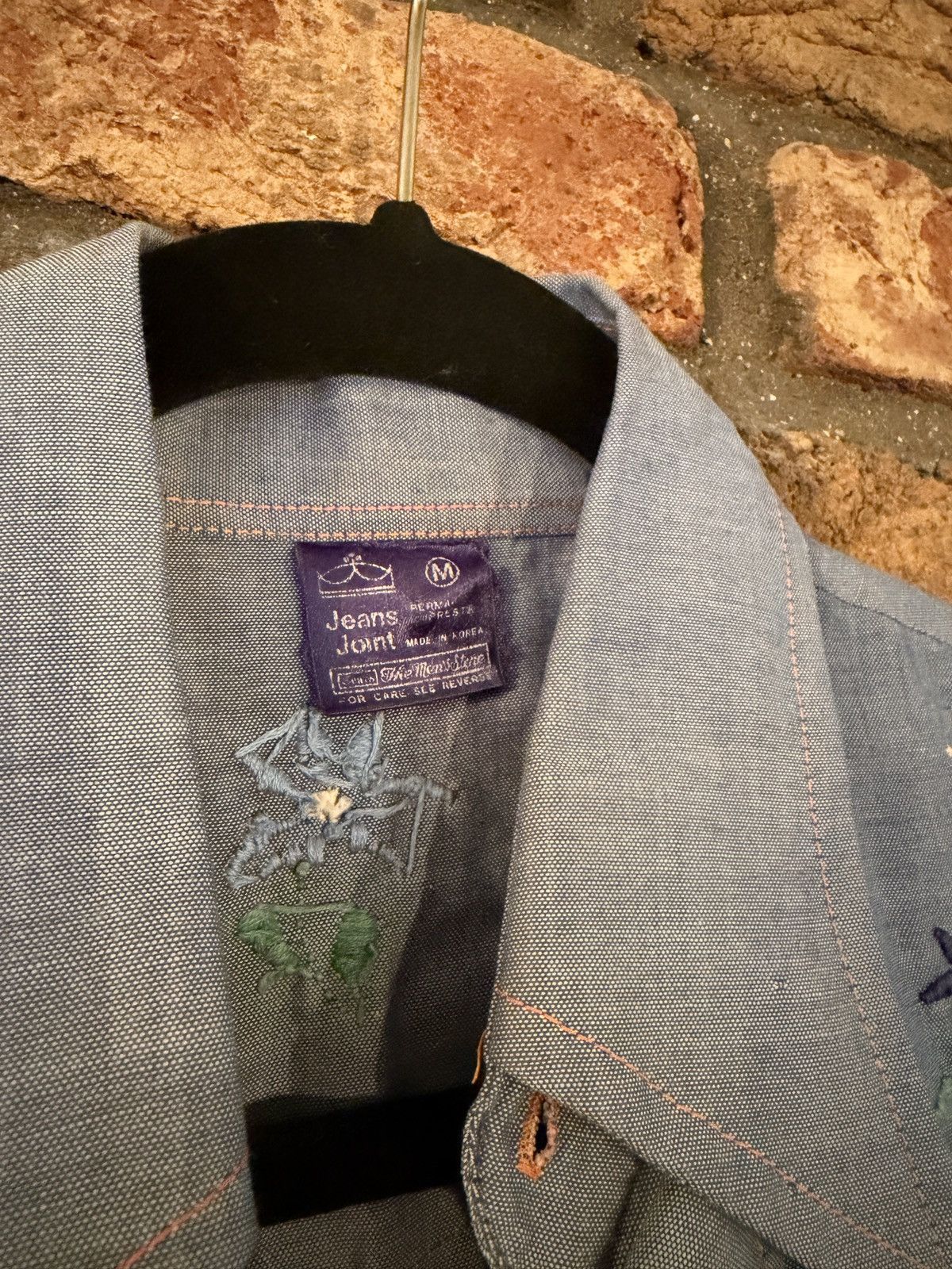 Other Vtg Jeans Joint embroidered button up Size M / US 6-8 / IT 42-44 - 2 Thumbnail