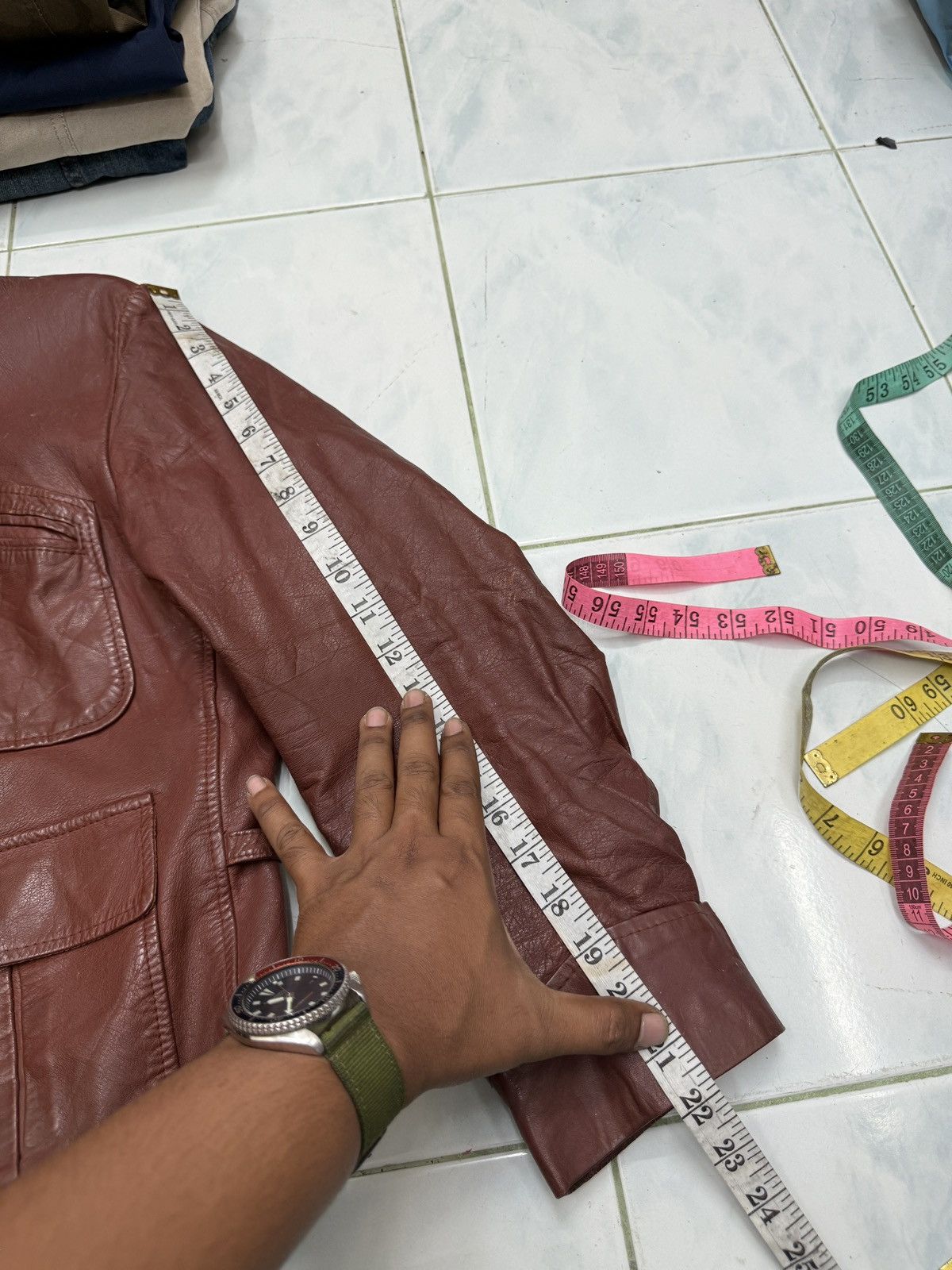 Sears 🔥🔥🔥ARCHIVE VINTAGE SEARS LEATHER JACKET Size US S / EU 44-46 / 1 - 21 Thumbnail