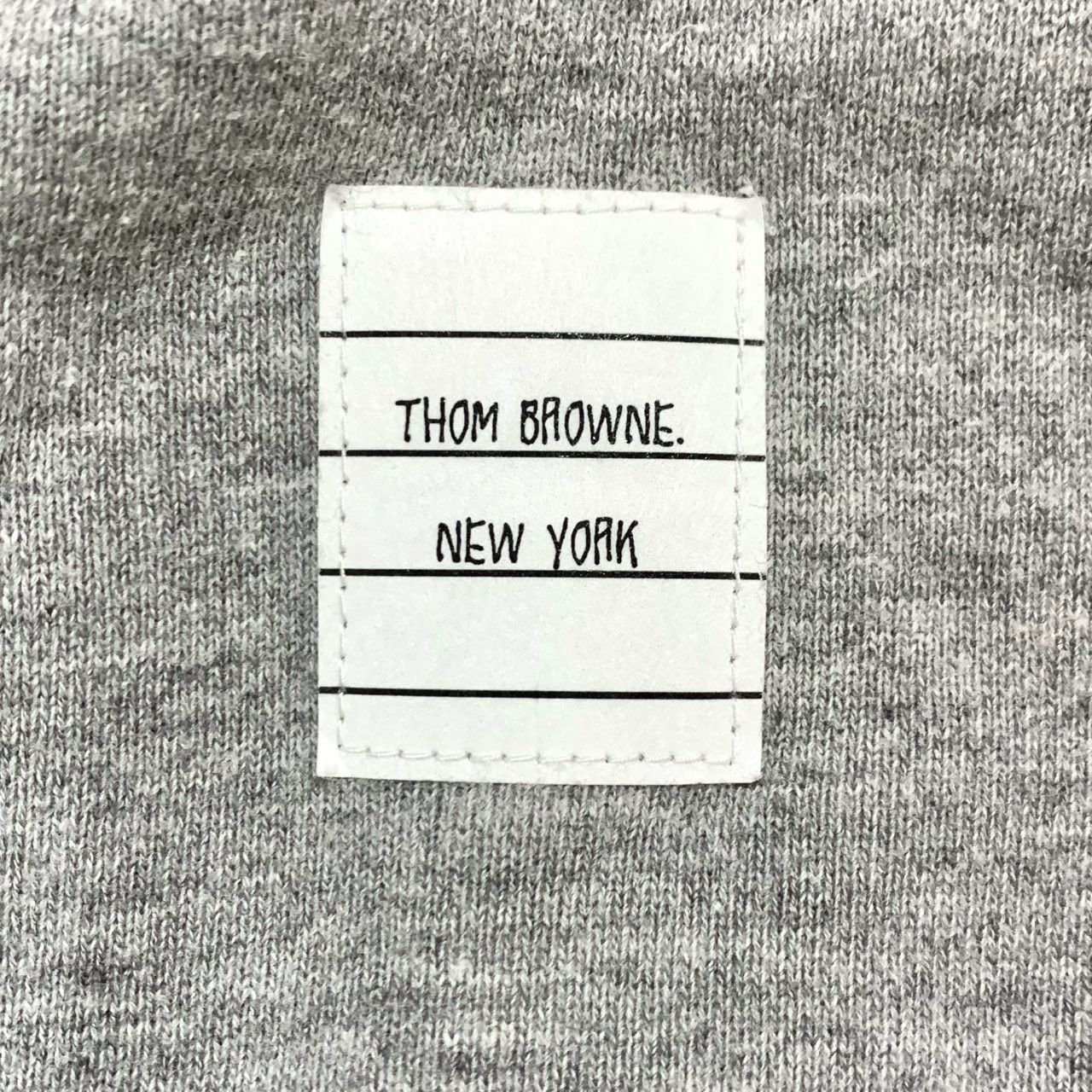 Thom Browne Thom Browne Gray Casual Sweatpants With Classic Four-Bar Str Size US 40 / EU 56 - 2 Thumbnail