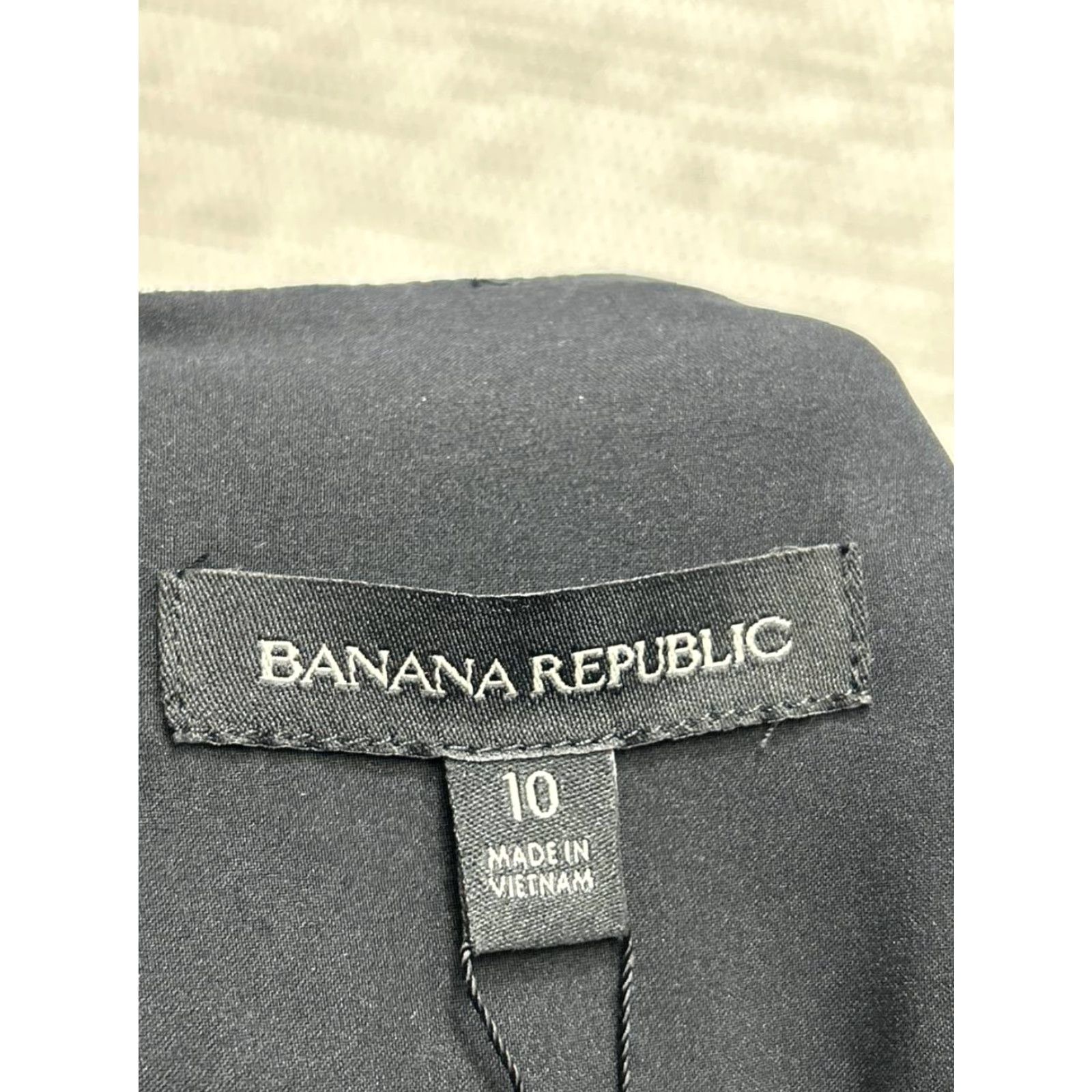 Banana Republic Banana Republic Sheath Dress Womens 10 Black Leopard Lined Sparkle Metallic New Size L / US 10 / IT 46 - 4 Thumbnail
