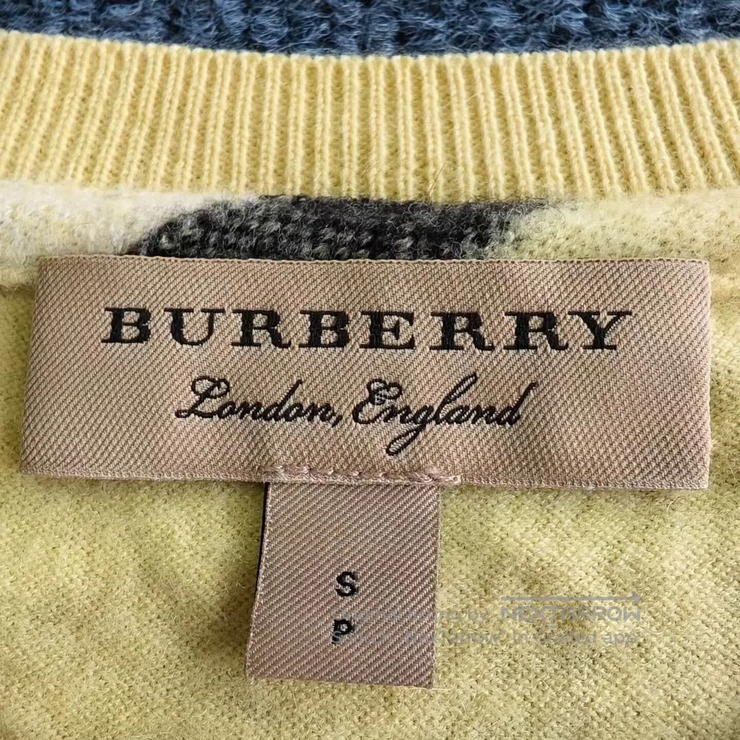Burberry burberry yellow cashmere knit top. Size S / US 4 / IT 40 - 3 Thumbnail