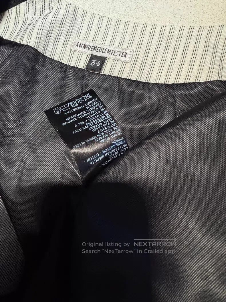 Ann Demeulemeester Ann Demeulemeester Wool Vest Knit Top Size XXS / US 00 / IT 34 - 9 Thumbnail