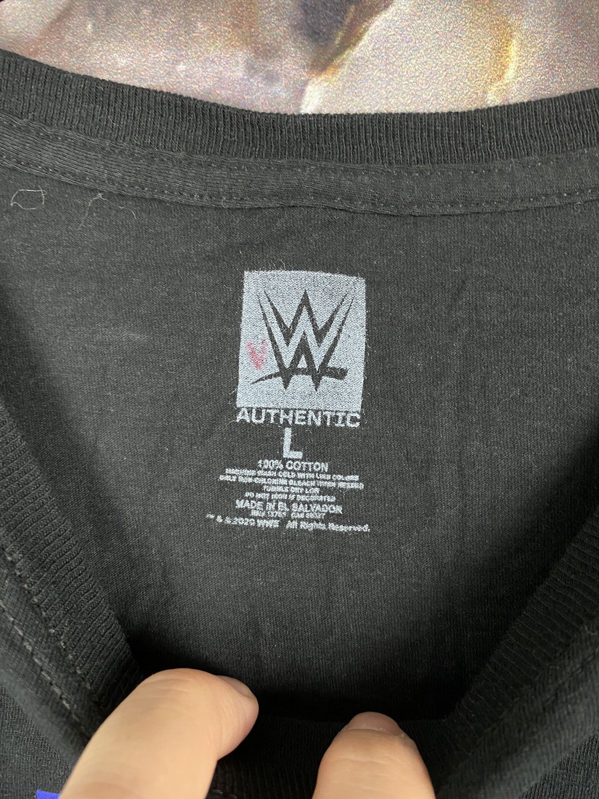 WWE × WWF Men’s Bliss Fire T-Shirt WWE WWF Wrestling Size Large Size US L / EU 52-54 / 3 - 5 Thumbnail