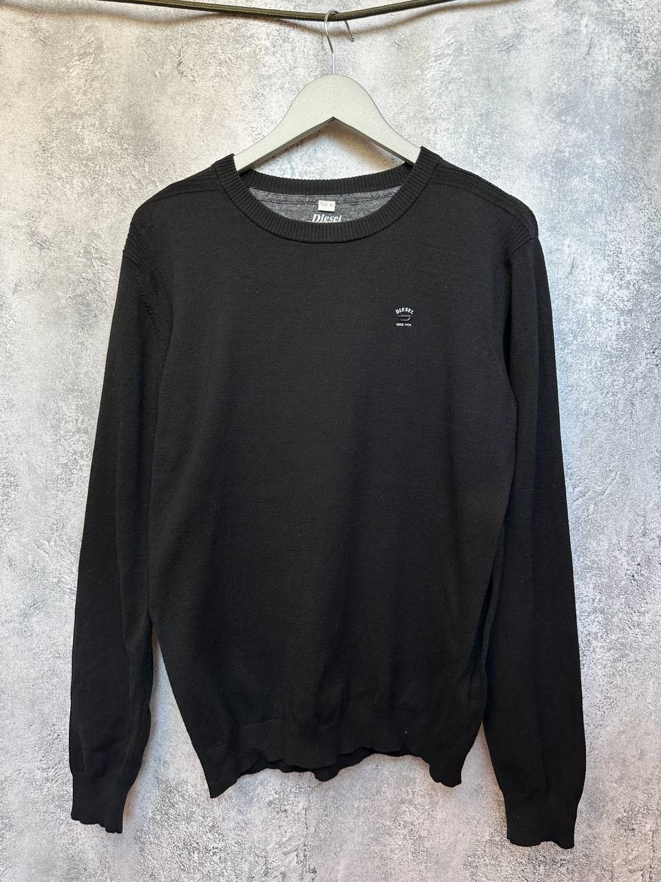 Diesel Diesel Industry Crew Sweatshirt Metal Logo Sweater Pullover Size US M / EU 48-50 / 2 - 1 Thumbnail