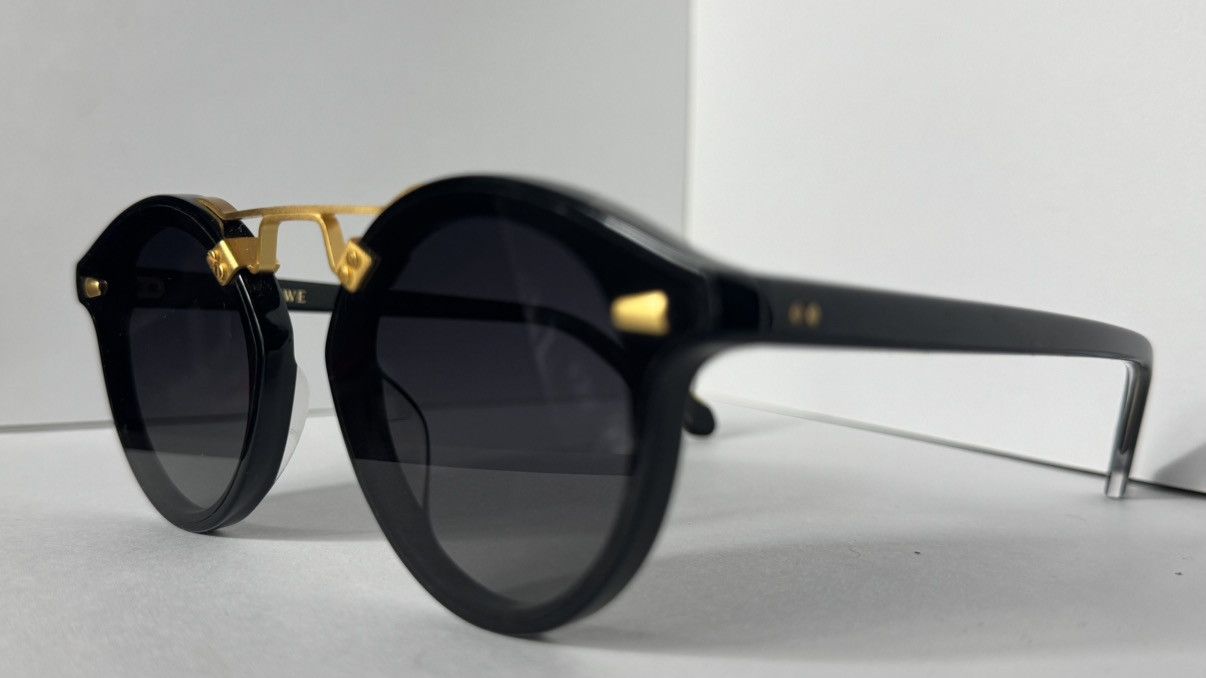 Krewe KREWE St Louis Nylon Black + Shadow 24K Polarized Sunglasses Size ONE SIZE - 2 Thumbnail