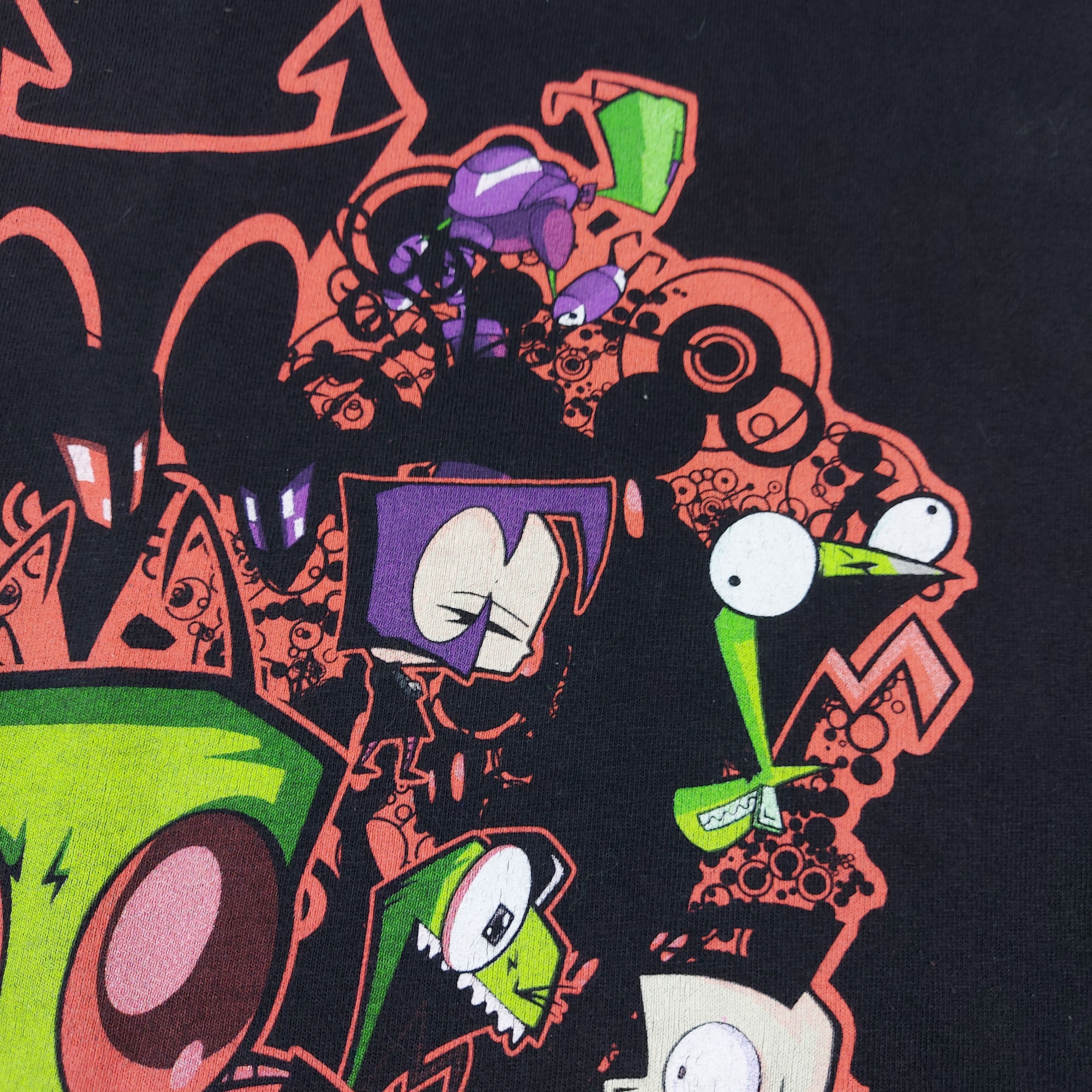 Cartoon Network Vintage Invader Zim Nickelodeon Animation Studio TEE Size US XL / EU 56 / 4 - 6 Thumbnail