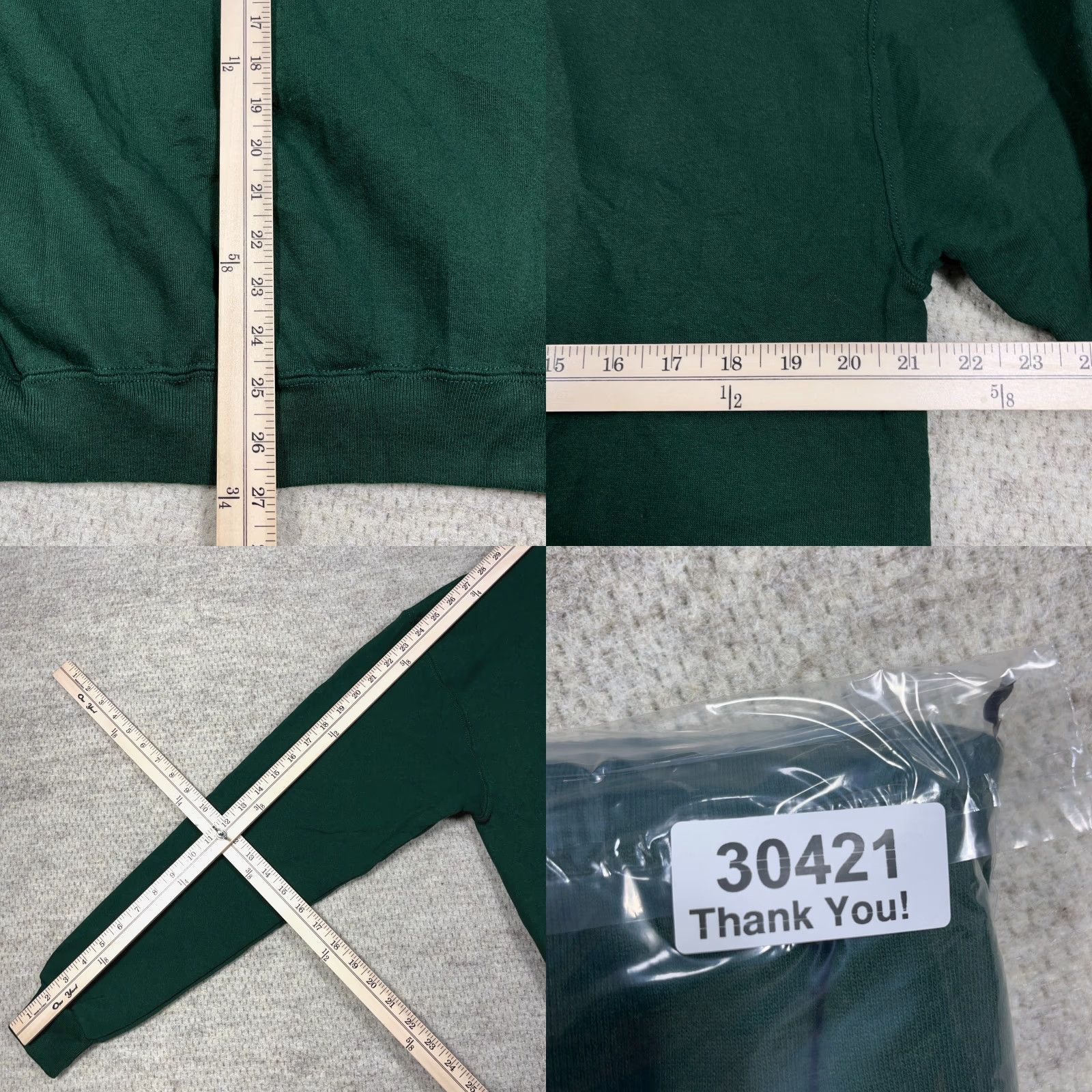 Russell Athletic VINTAGE Russell Sweatshirt Men XL Green Crewneck Pullover Size US XL / EU 56 / 4 - 8 Thumbnail