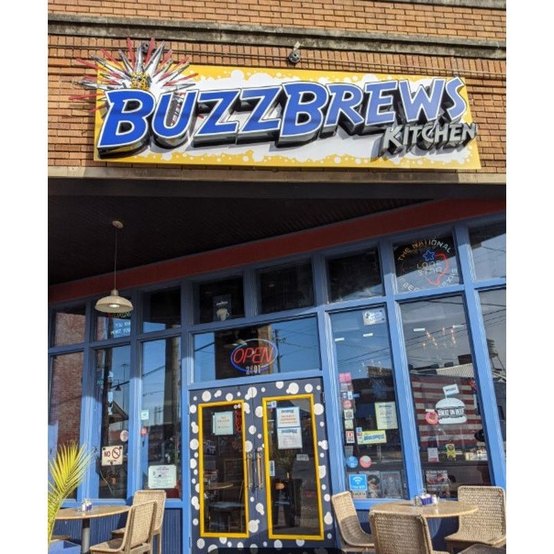 Other BuzzBrews Kitchen Dallas Tx Baseball Style Unisex Tee -Small Size US S / EU 44-46 / 1 - 6 Thumbnail
