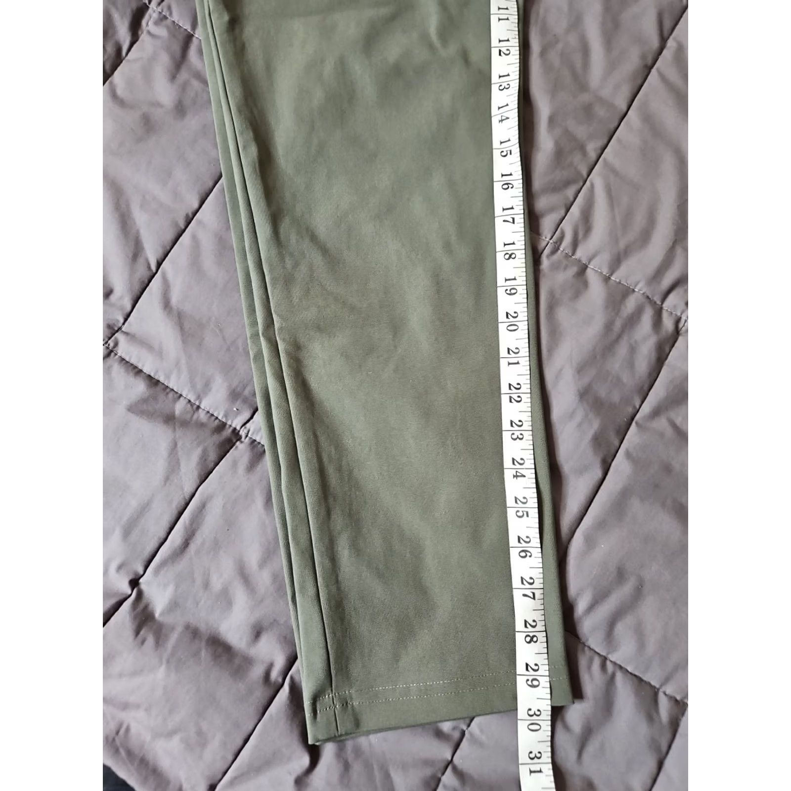 Lululemon Lululemon ABC Slim-Fit 5 Pocket Warpstreme Green Pant Men Size 32 Size US 32 / EU 48 - 8 Thumbnail