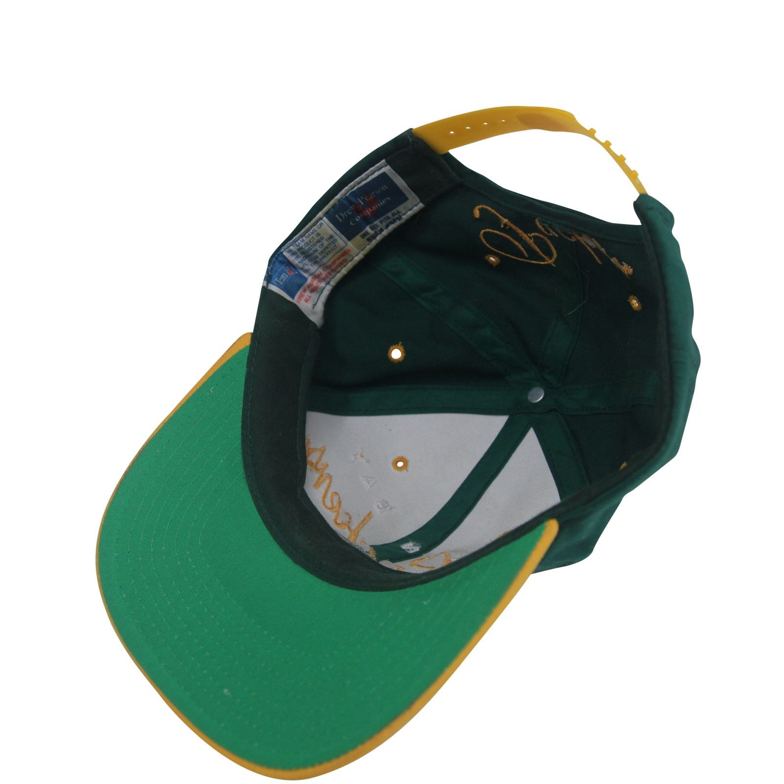 NFL × Vintage Vintage Drew Pearson Green Bay Packers Script Snapback Hat Size ONE SIZE - 4 Thumbnail