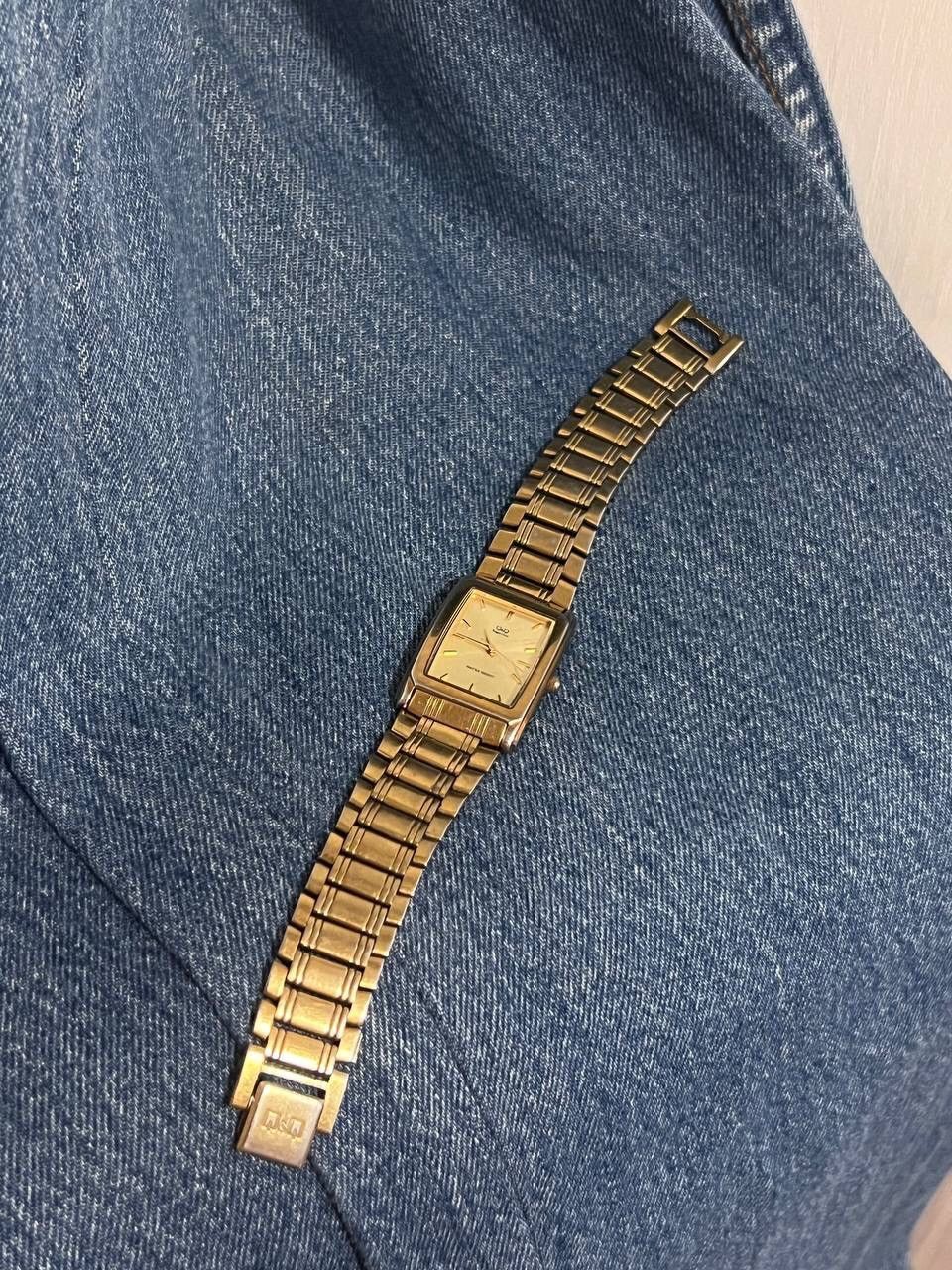 Japanese Brand × Vintage Vintage Gold Tone Form Japanese style futuristic Watch Tank Size ONE SIZE - 10 Thumbnail