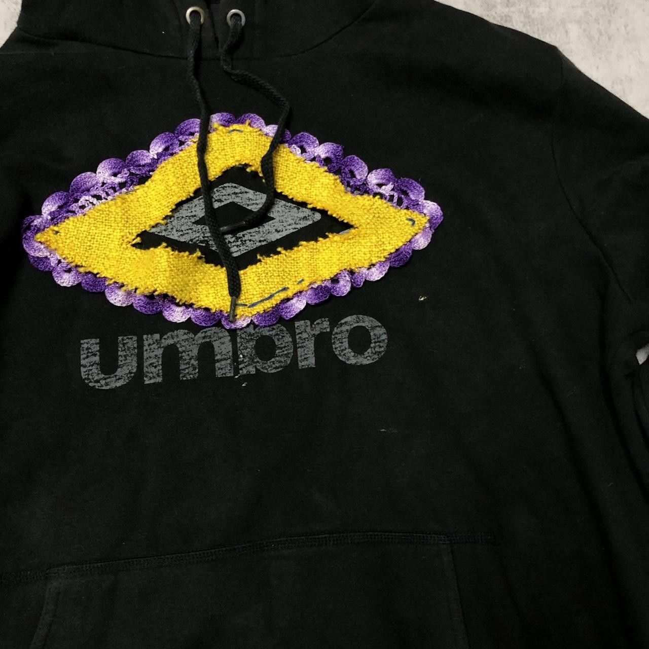 Umbro Umbro black hoodie with purple accents #skater Size US XXL / EU 58 / 5 - 3 Thumbnail