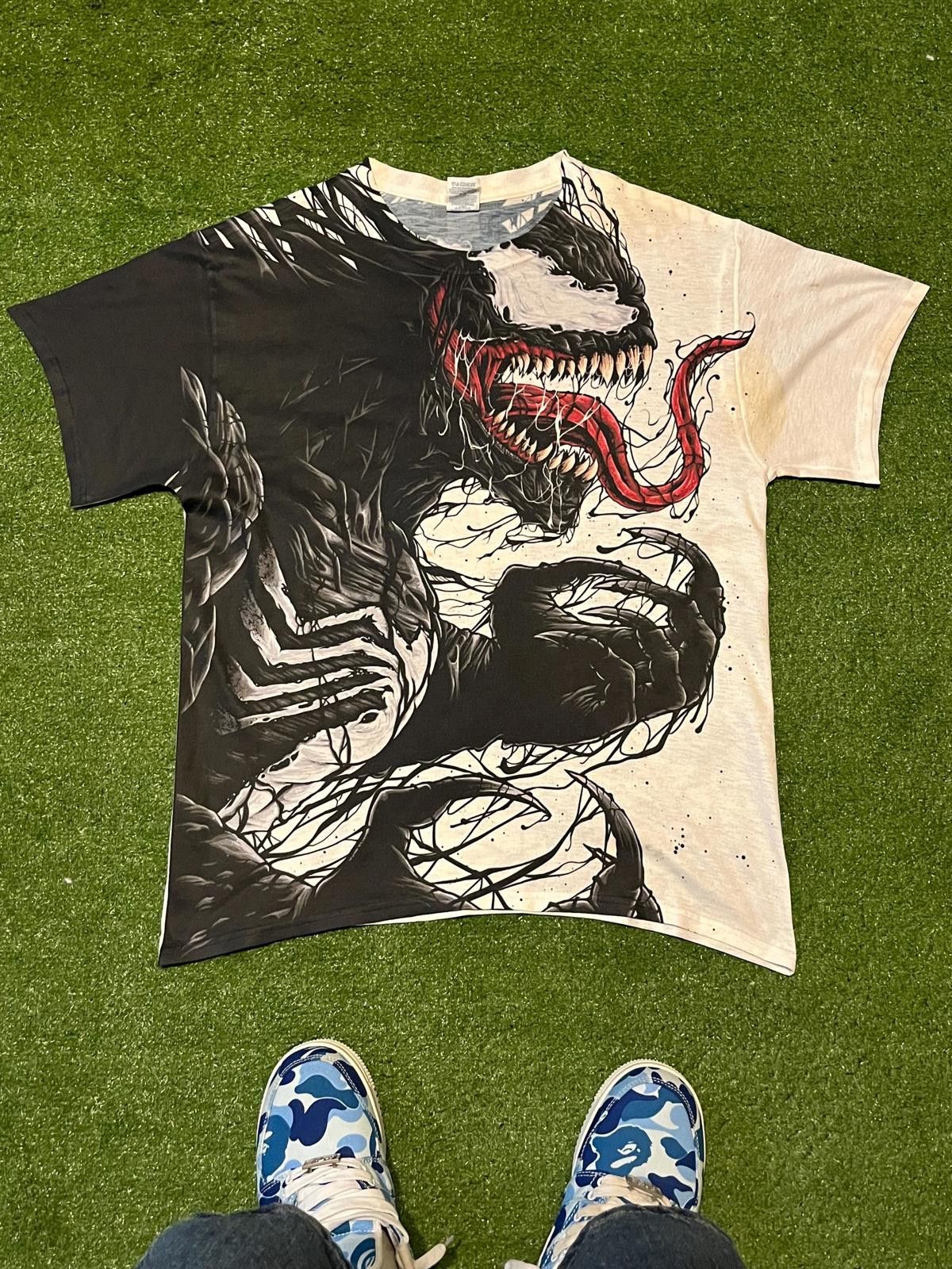 Other Vintage 90s Venom All Over Print Tee Size ONE SIZE - 1 Thumbnail