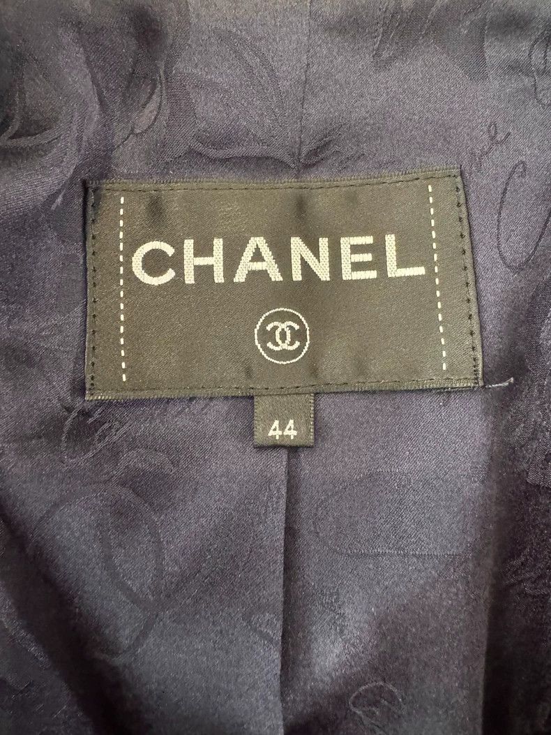Chanel Chanel Color-blocked checkered coat 2505-Nextarrow Size M / US 6-8 / IT 42-44 - 6 Thumbnail