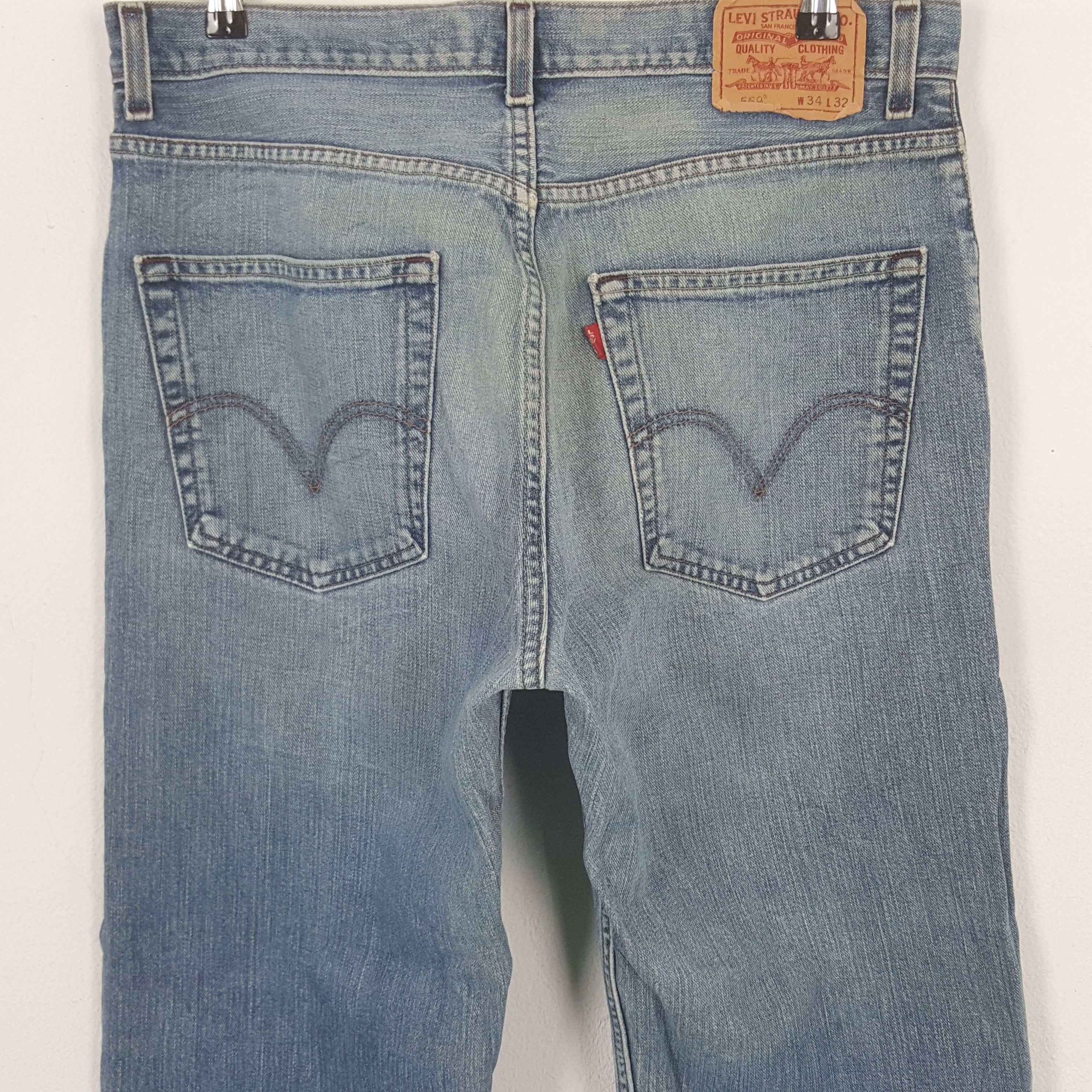Levi's × Vintage Vintage Levi's American Distressed Denim Jeans C280N18 Size US 33 - 5 Thumbnail