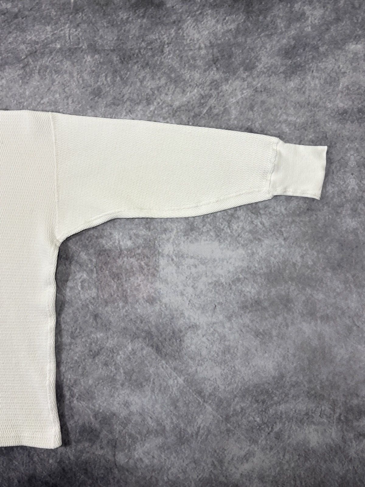 Vintage True Vintage Thermal Longsleeve Blank Raschel USA 1950s 60s Size US S / EU 44-46 / 1 - 7 Thumbnail