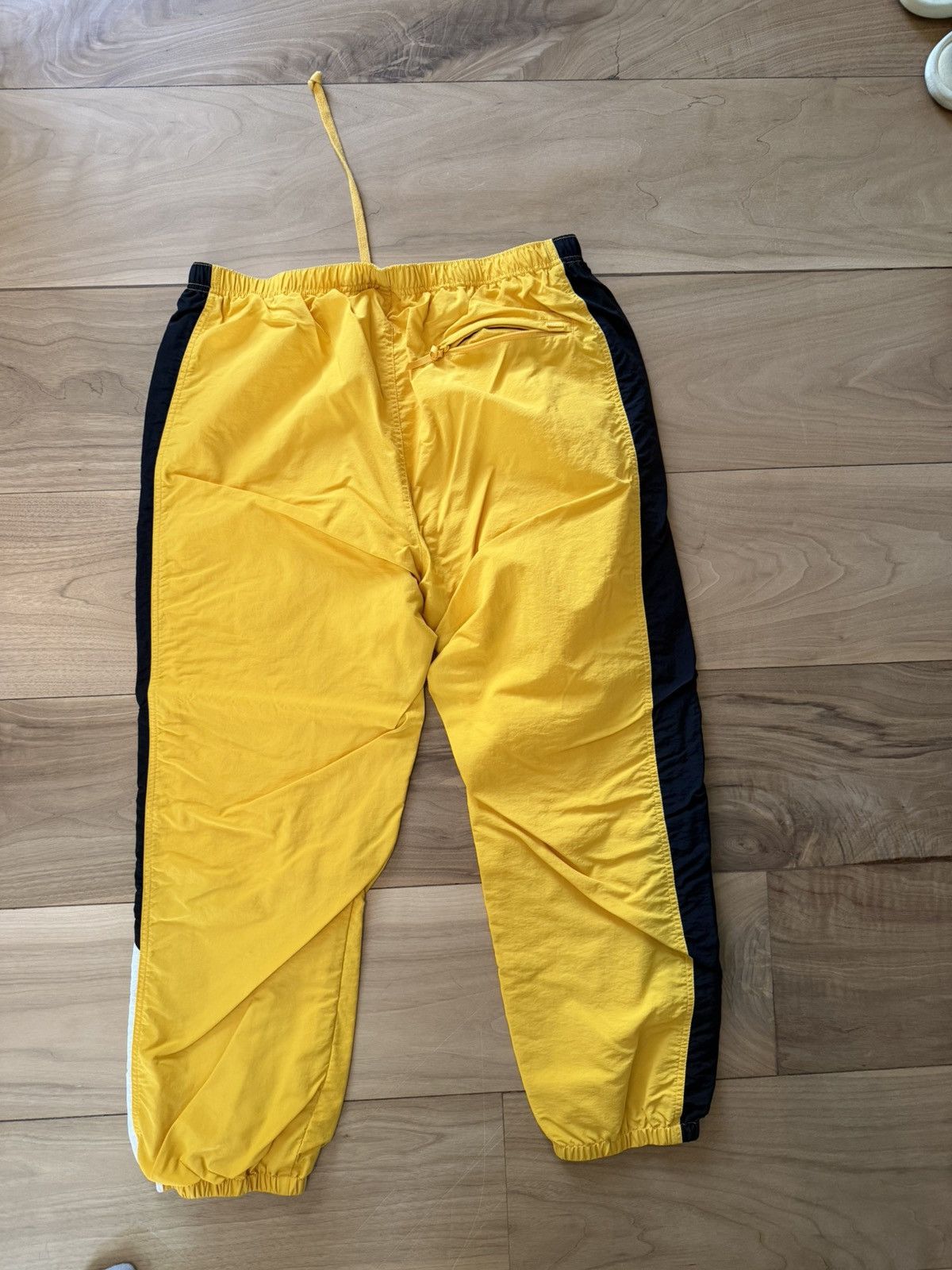 Supreme Supreme Logo Track Pants Yellow Black Size US 36 / EU 52 - 2 Thumbnail