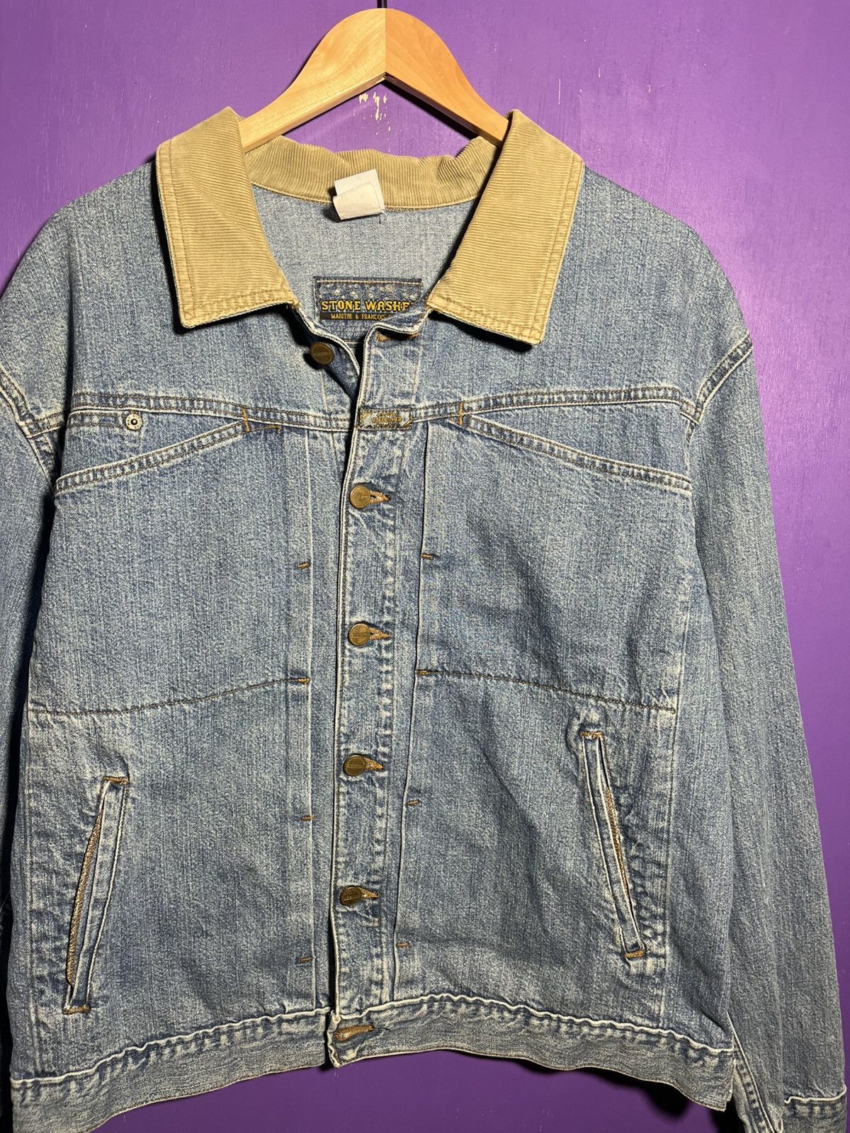 Marithe + Francois Girbaud × Vintage Vintage 90s Marithe Francois Girbaud denim jacket Size US M / EU 48-50 / 2 - 3 Thumbnail