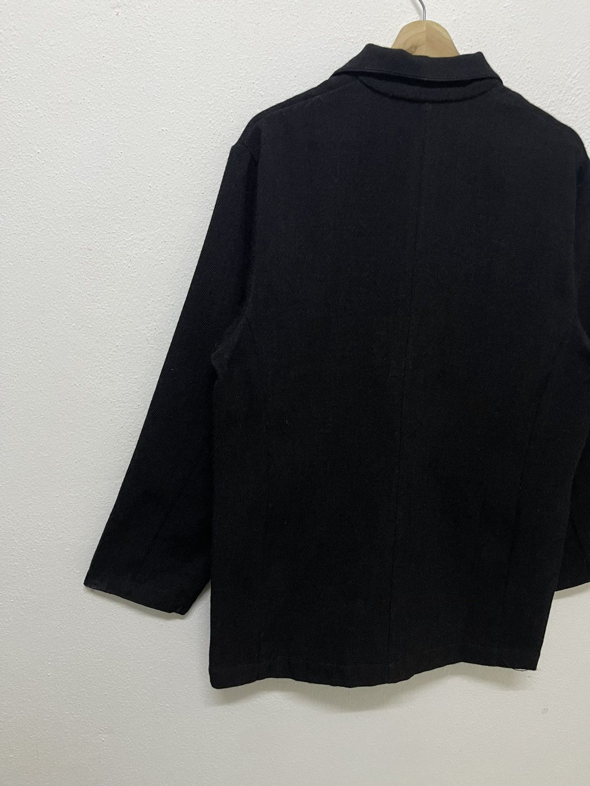 Yohji Yamamoto 1990 YOHJI YAMAMOTO Y’S FOR LIVING DOUBLE BREAST WOOL JACKET Size US M / EU 48-50 / 2 - 10 Thumbnail