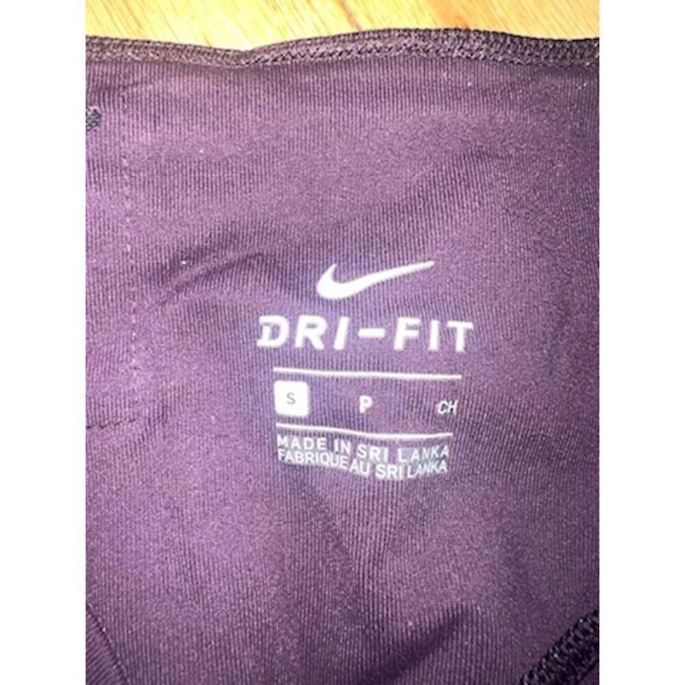 Nike Nike Dri-FIT Compression Leggings - Small Purple Size 28" / US 6 / IT 42 - 2 Thumbnail