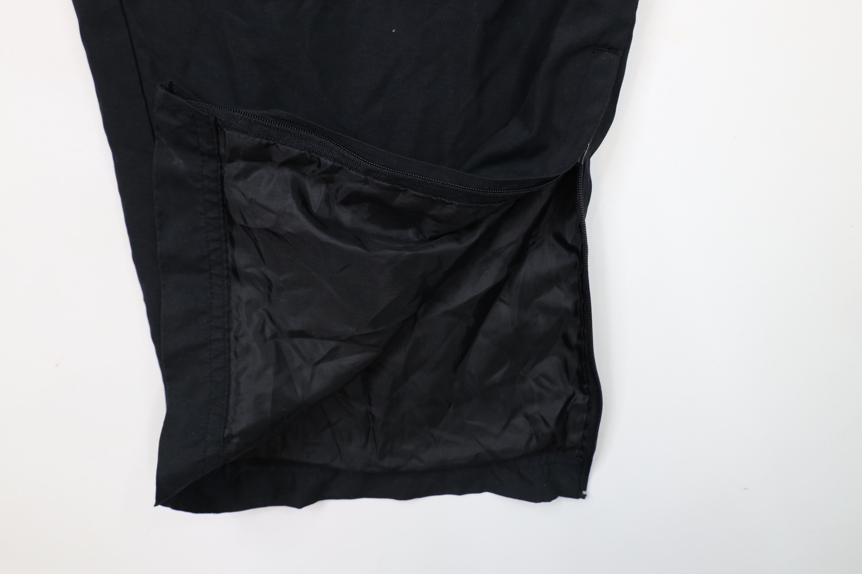 Champion × Vintage Vintage 90s Champion Classic Logo Lined Wide Leg Pants Black Size US 38 / EU 54 - 5 Thumbnail