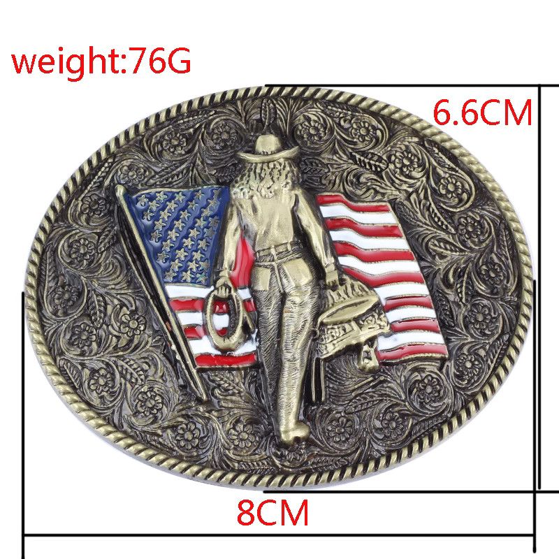 Designer Crazy Vintage Belt Riveted Belts Menswear Accessories Size ONE SIZE - 6 Thumbnail